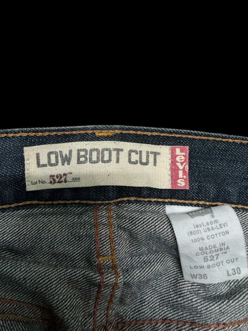 Levi's ❌LASTDROP❌ BOOT CUT Y2K Levi’s 527 Mudwash Low Distress Size US 37 - 9 Thumbnail