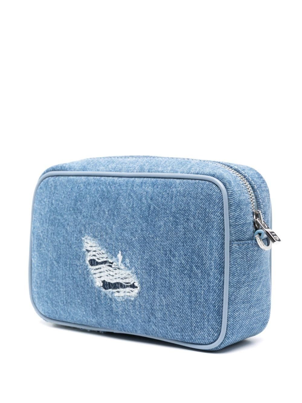Amiri o1s1wg110825 Size: OS / 22 Repair Messenger Bag in Blue Size ONE SIZE - 3 Thumbnail