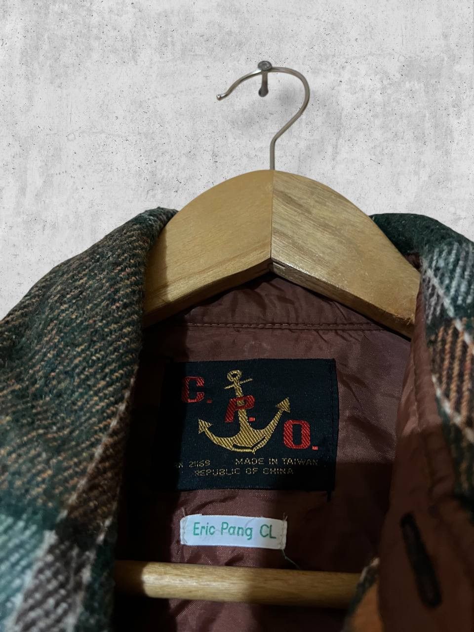 Vintage CPO Made in Taiwan 1970s heritage flannel wool shirt vintage Size US M / EU 48-50 / 2 - 3 Thumbnail