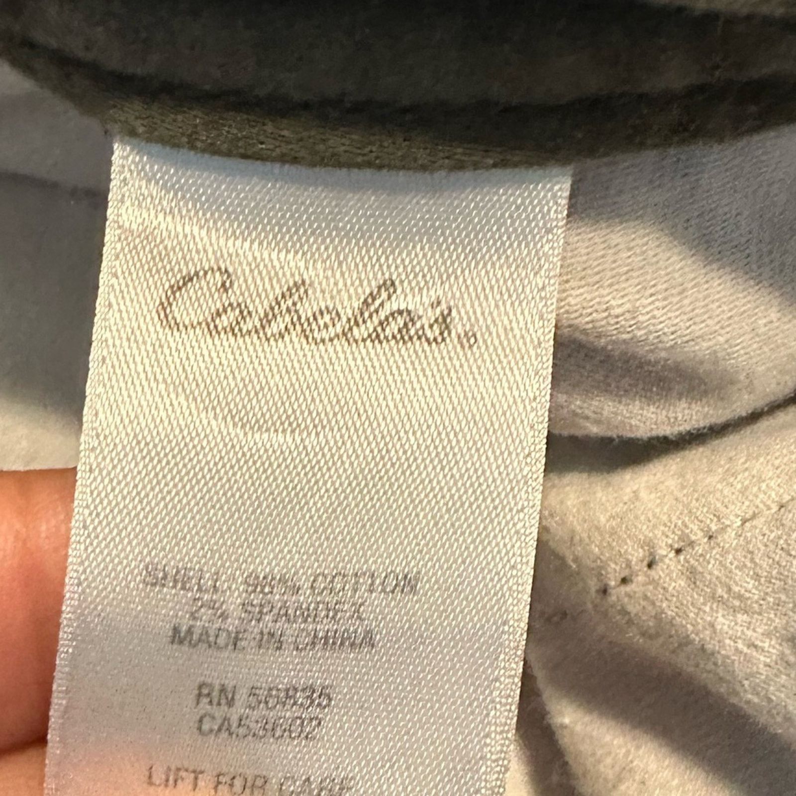 Cabelas Cabela’s Men’s Green Cargo Pants – Size 38x30 Size US 38 / EU 54 - 3 Thumbnail