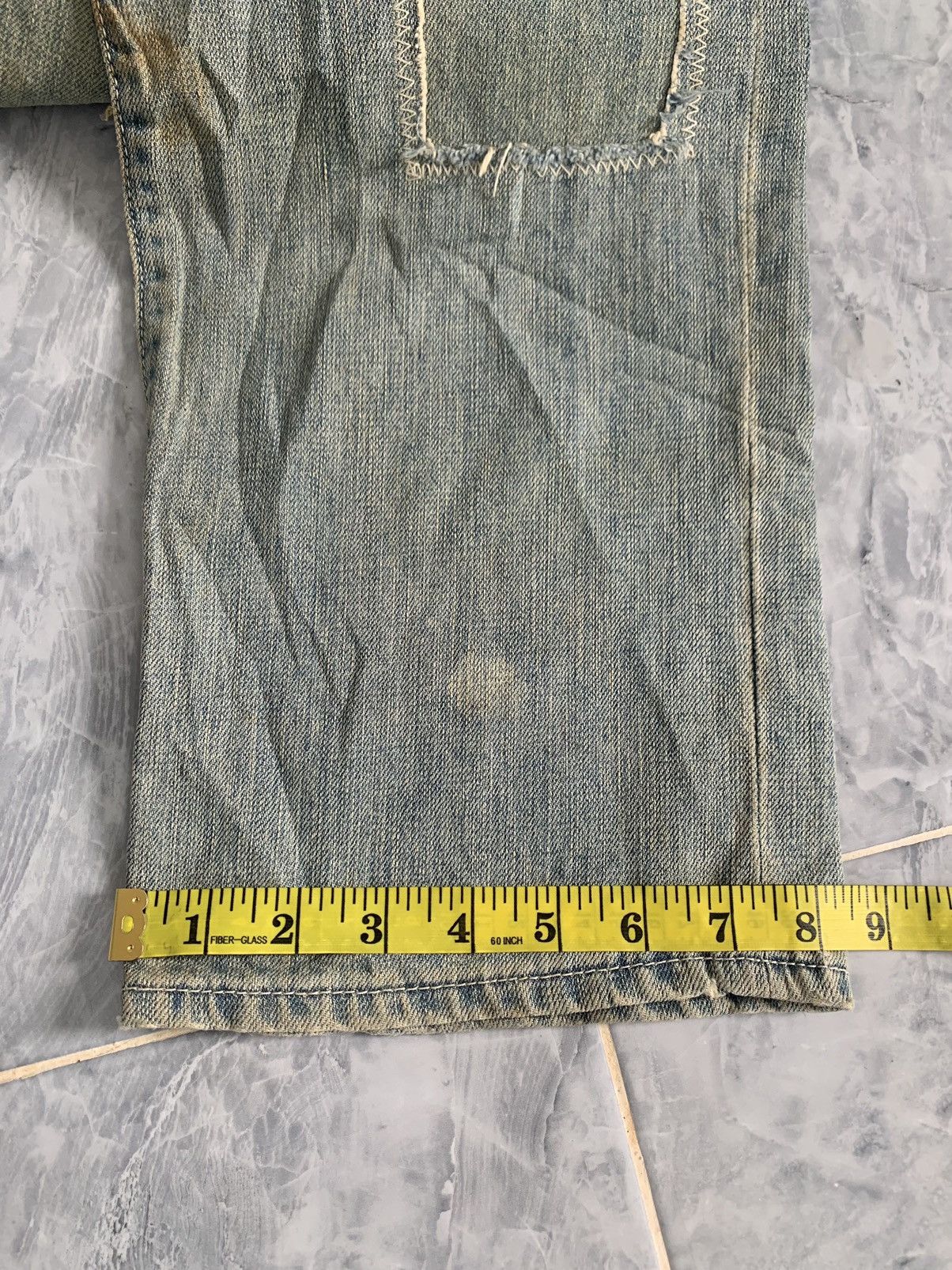 Japanese Brand Rageblue Patches Denim Pants Size US 33 - 19 Thumbnail
