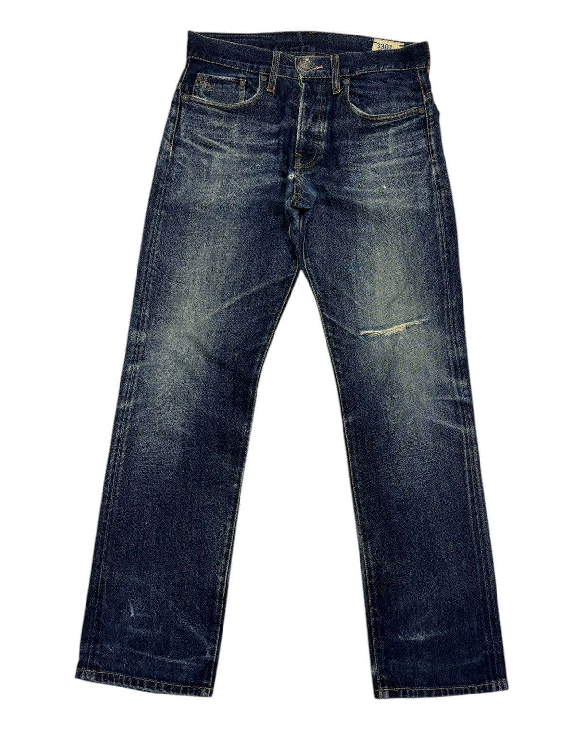 G-Star × If Six Was Nine VINTAGE G STAR RAW DISTRESSED DENIM JEANS Size US 30 / EU 46 - 7 Thumbnail