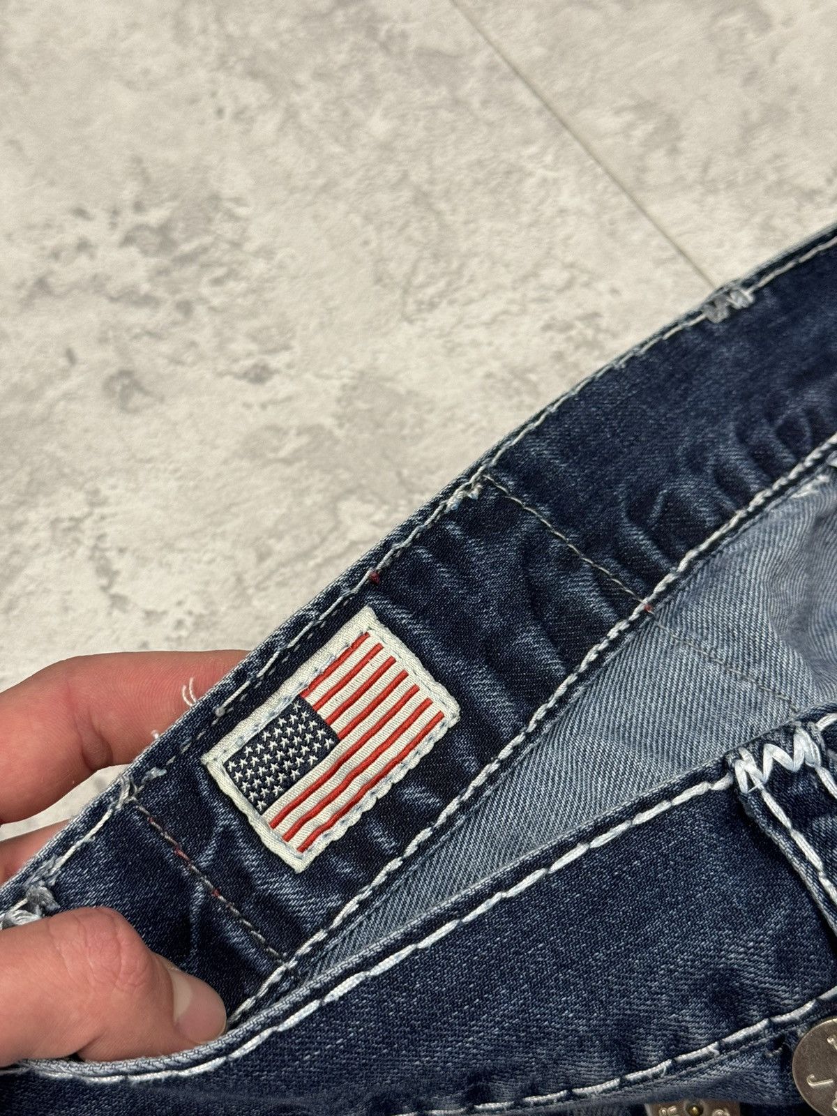 True Religion True Religion Y2K Ricky Jeans Size 34 Size US 34 / EU 50 - 14 Thumbnail