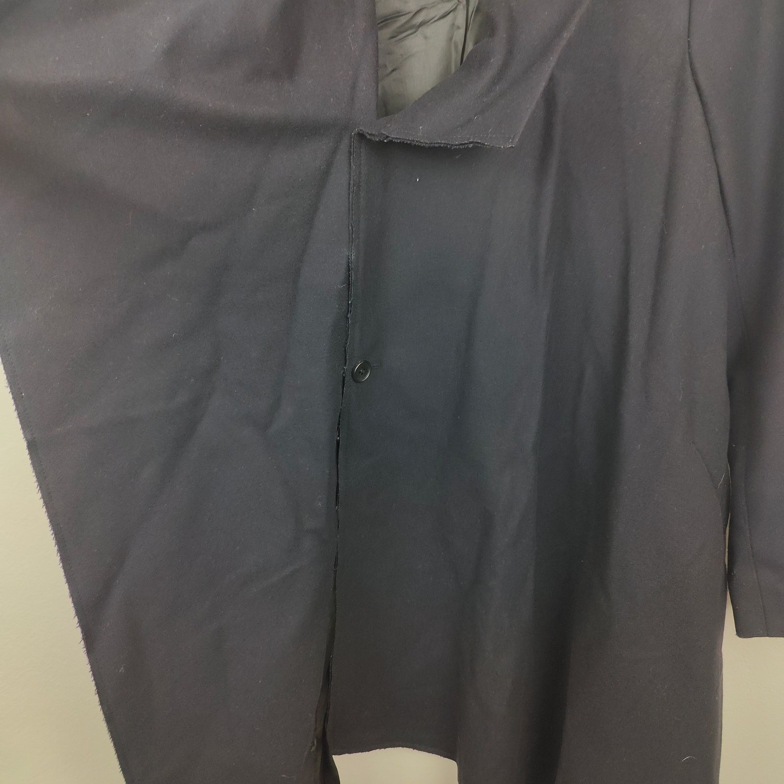 Allsaints AllSaints City Monument Coat Womens 8 Black Wool Blend Size M / US 6-8 / IT 42-44 - 5 Thumbnail