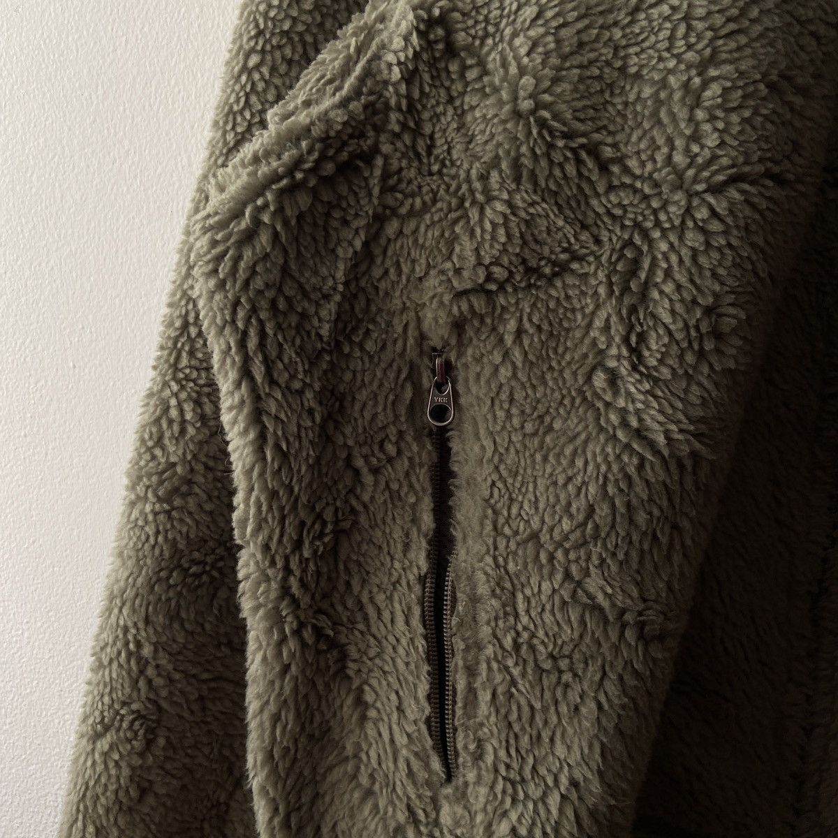 Patagonia 2004 Patagonia Retro-X Deep Pile Fleece Jacket in Moss Green Size US L / EU 52-54 / 3 - 6 Thumbnail