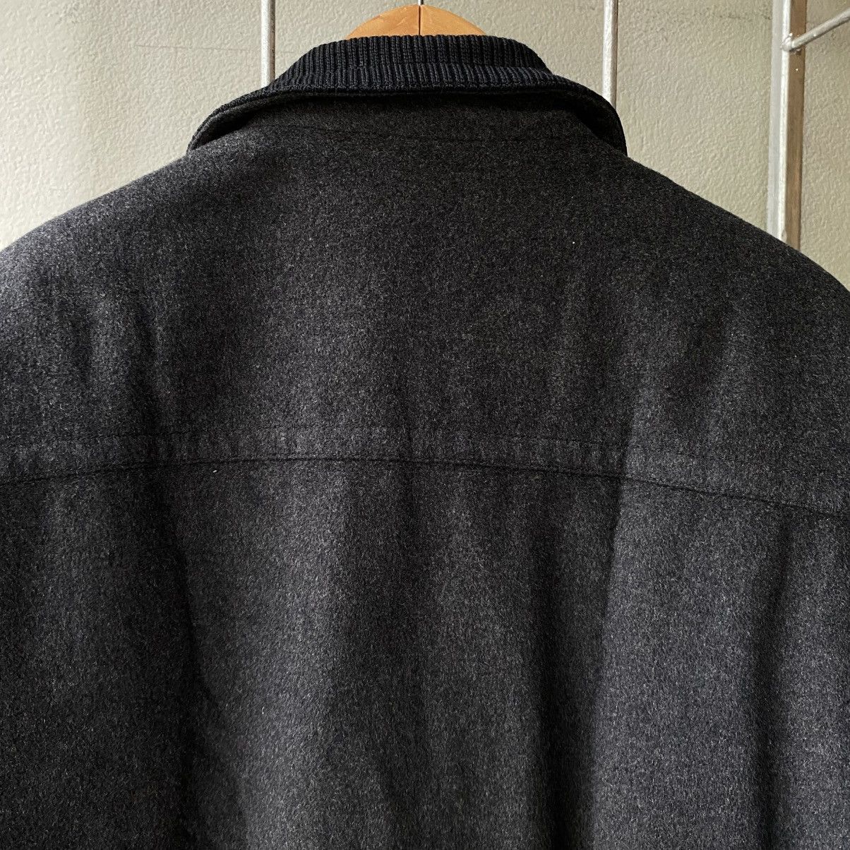 Designer BLACK PIA Dark Gray Knit Panel Jacket Size L / US 10 / IT 46 - 13 Thumbnail