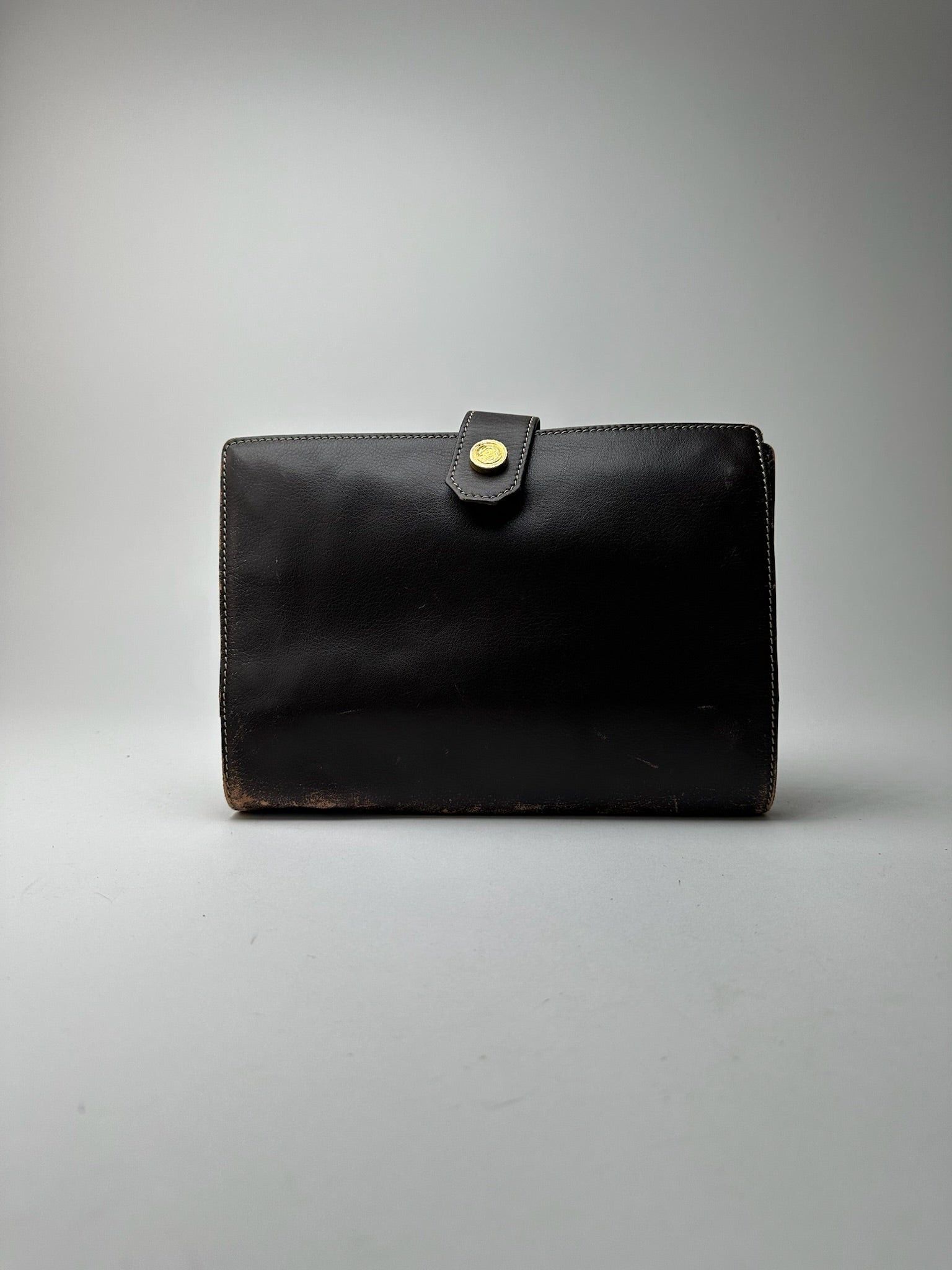 Loewe Vintage Madrid Leather clutch brown Size ONE SIZE - 1 Thumbnail