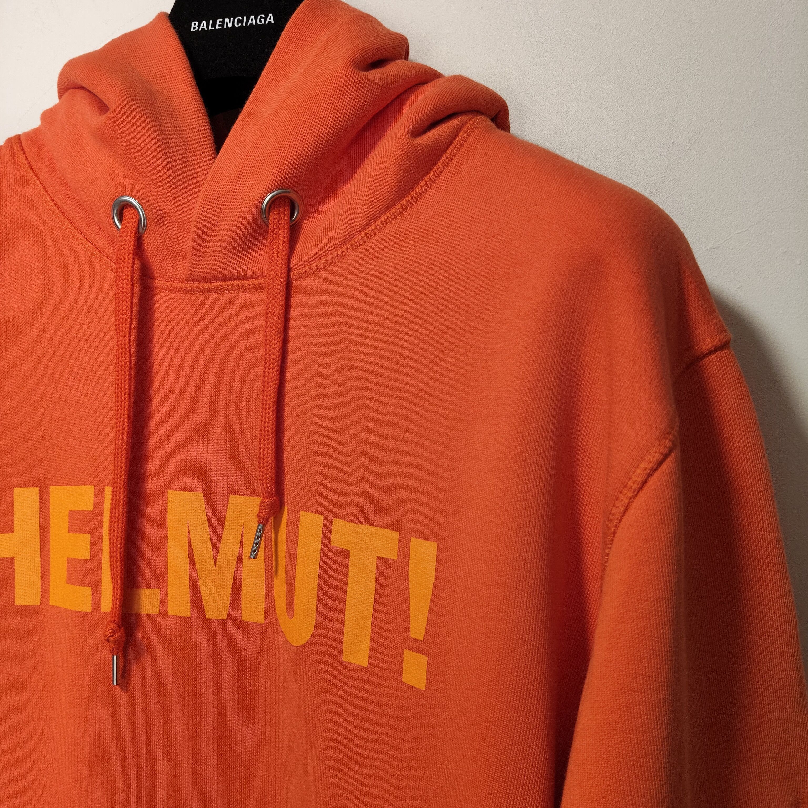 Helmut Lang HELMUT! Print hoodie Size US XL / EU 56 / 4 - 2 Thumbnail