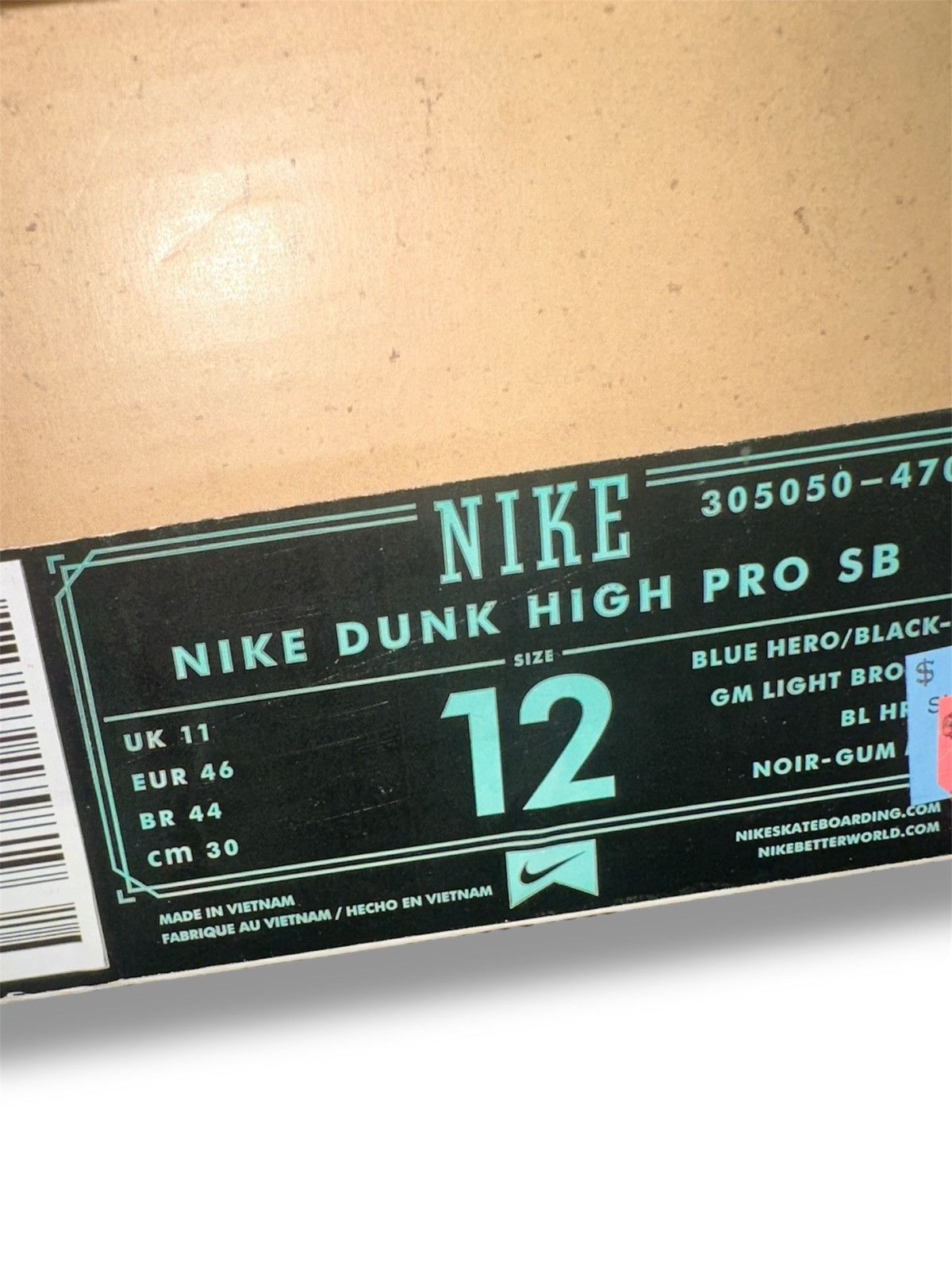 Nike Nike SB ‘Blue hero’ Size US 12 / EU 45 - 6 Thumbnail