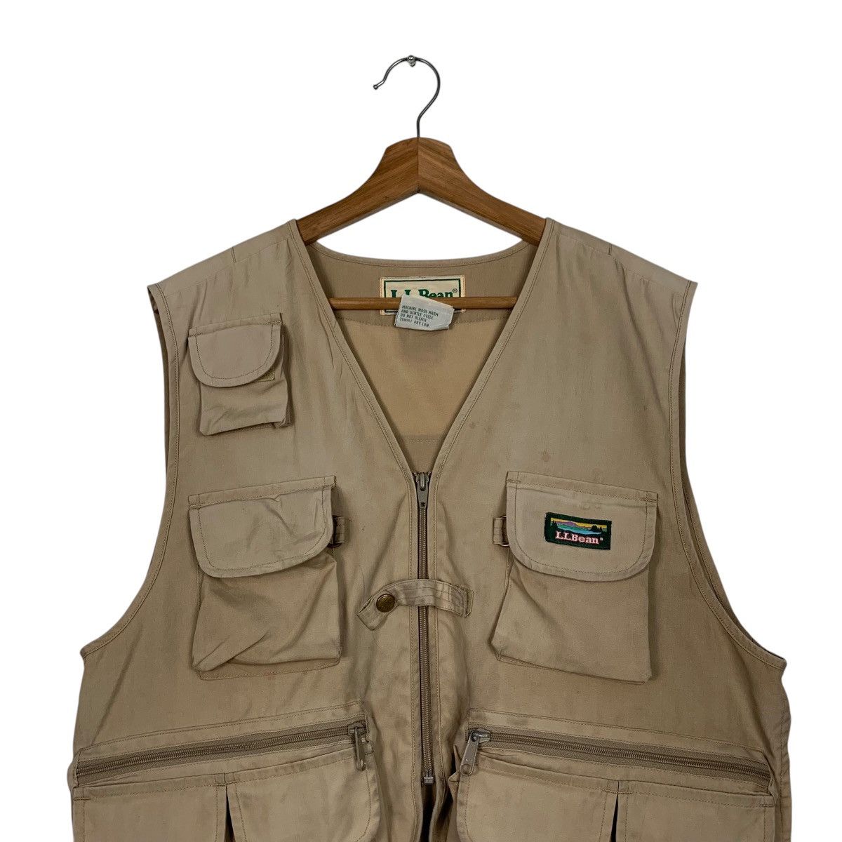 L.L. Bean L.L.BEAN Multipocket Utility Outdoor Vest #1641-C73 Size US M / EU 48-50 / 2 - 2 Thumbnail