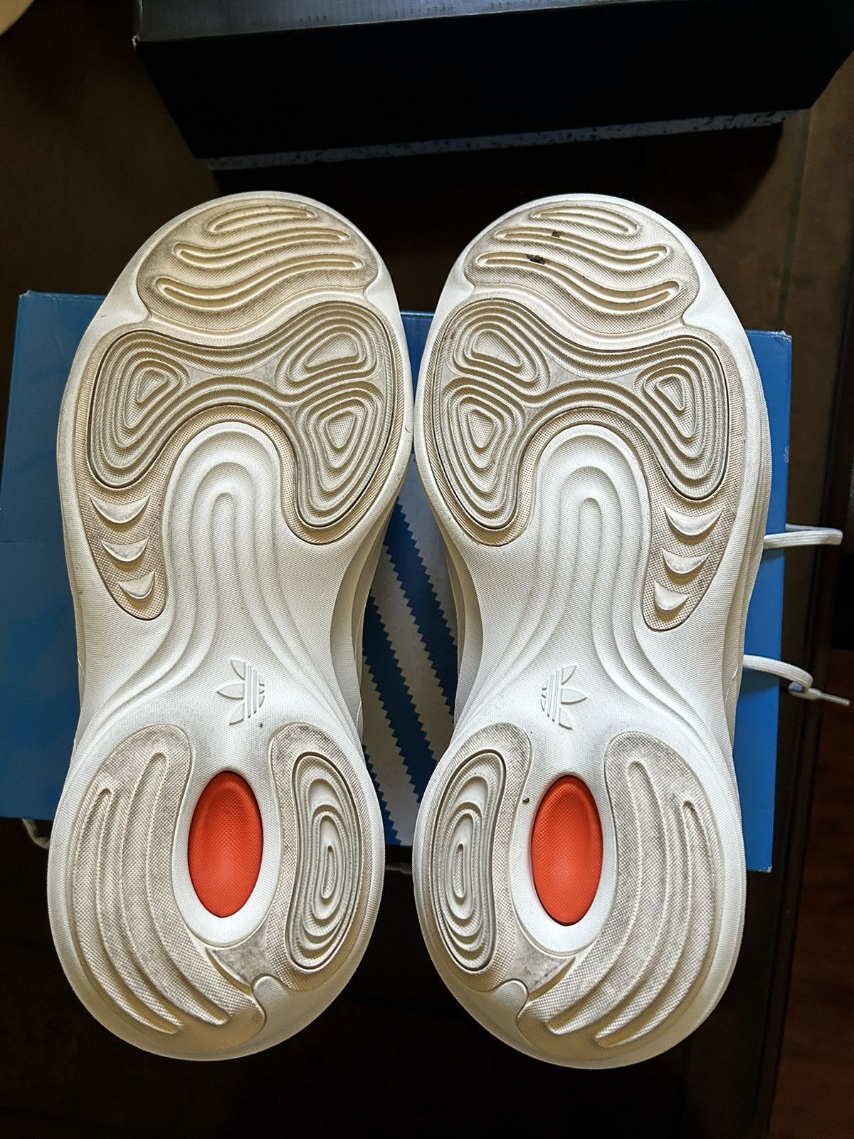 Adidas Adidas Adifom Q Off White Size US 12 / EU 45 - 3 Thumbnail