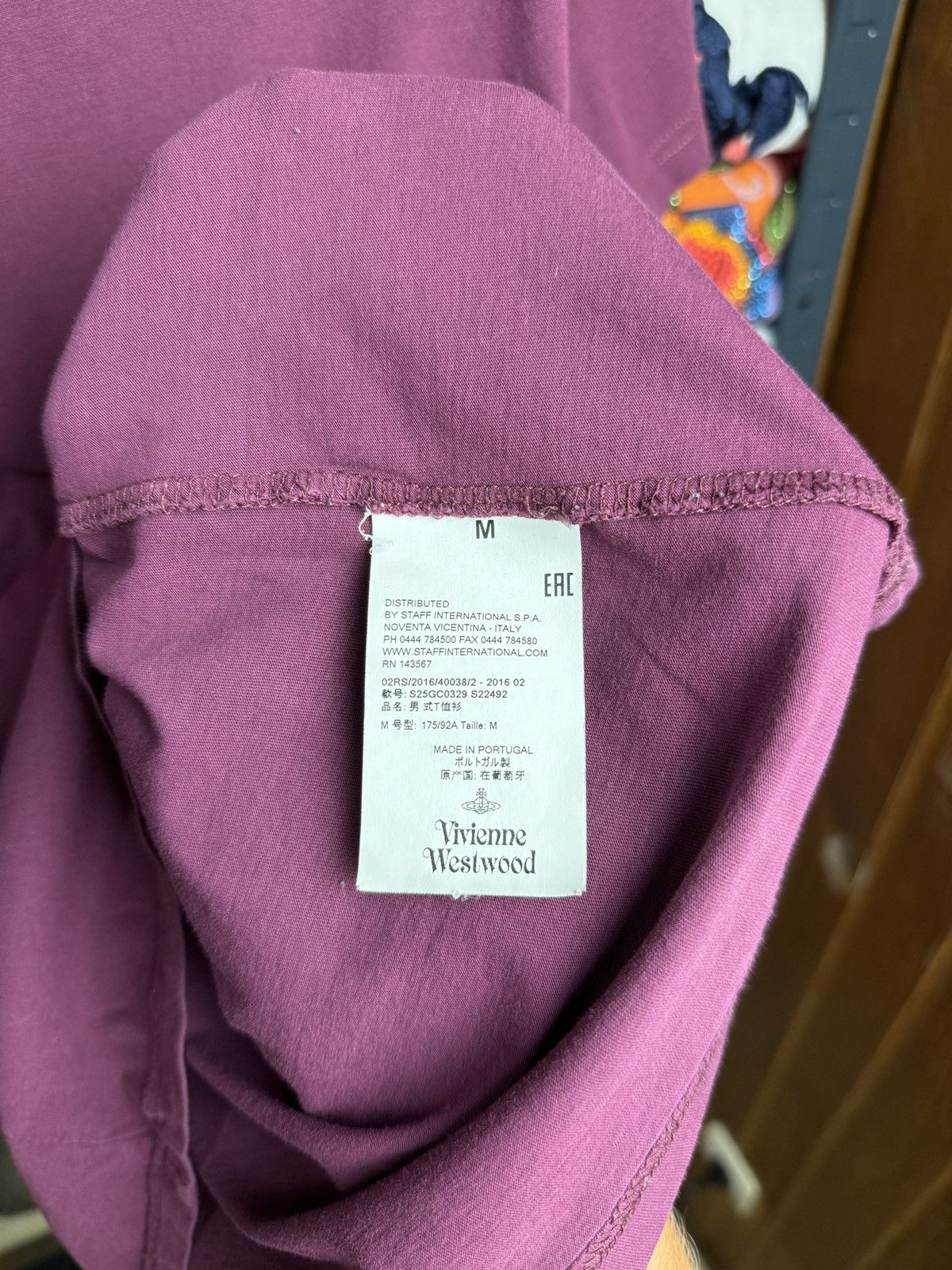 Vivienne Westwood Vintage Vivienne Westwood tee logo size M Purple T-shirt Size US M / EU 48-50 / 2 - 5 Thumbnail