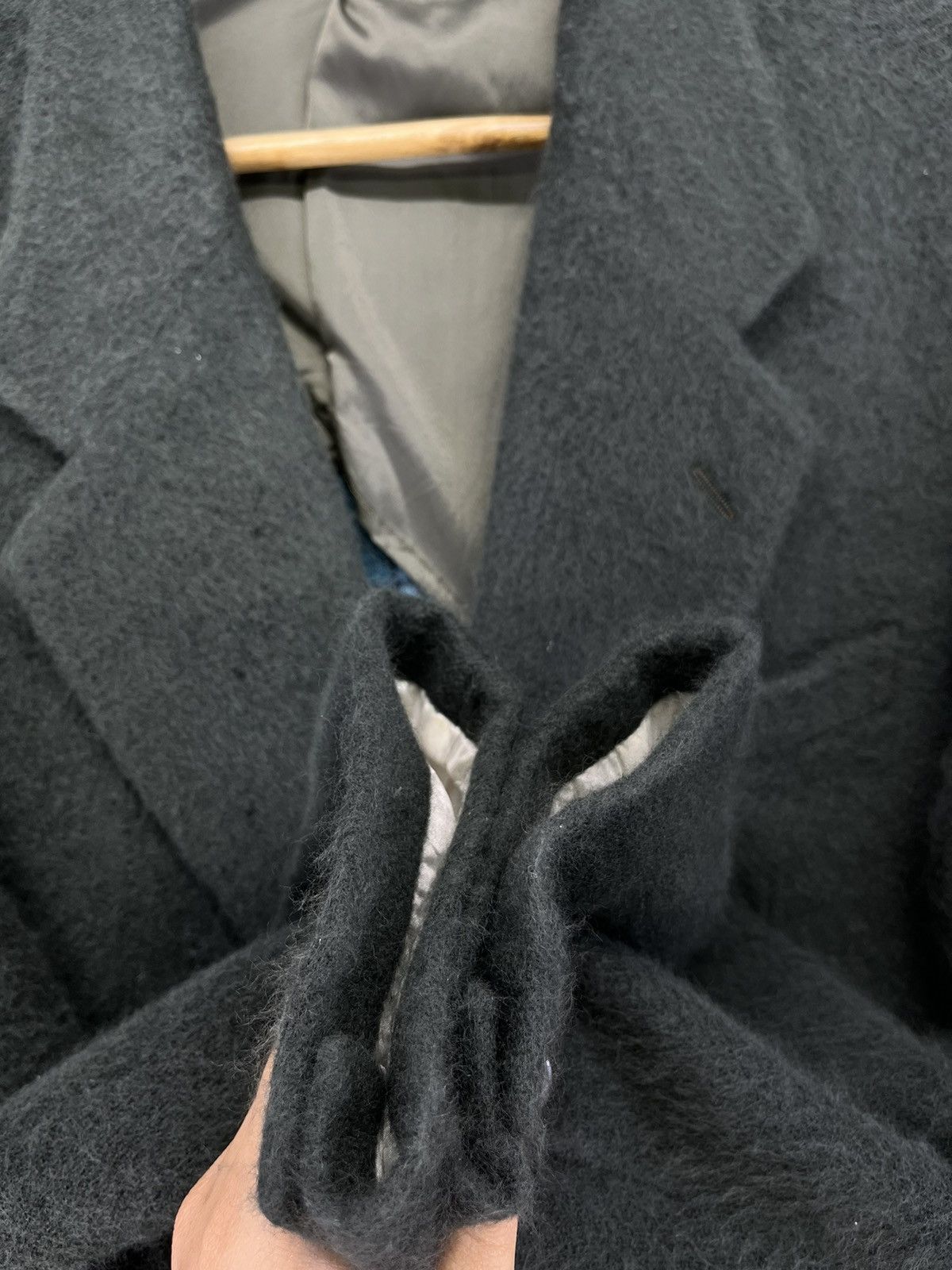 Lanvin Vintage Lanvin Green Wool Blazers Coats Jacket Size US L / EU 52-54 / 3 - 11 Thumbnail