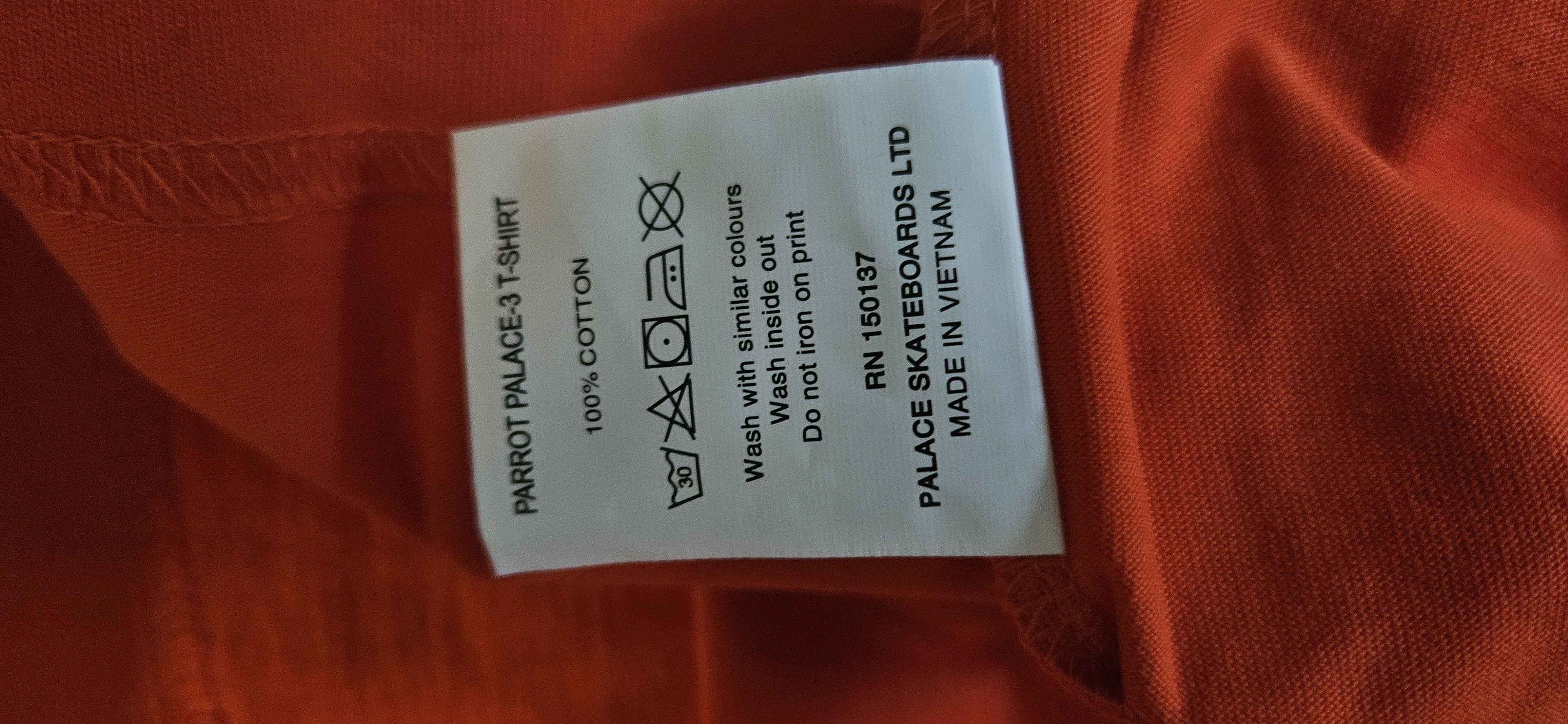 Palace Palace Parrot Tee (dark orange) Size US M / EU 48-50 / 2 - 5 Thumbnail