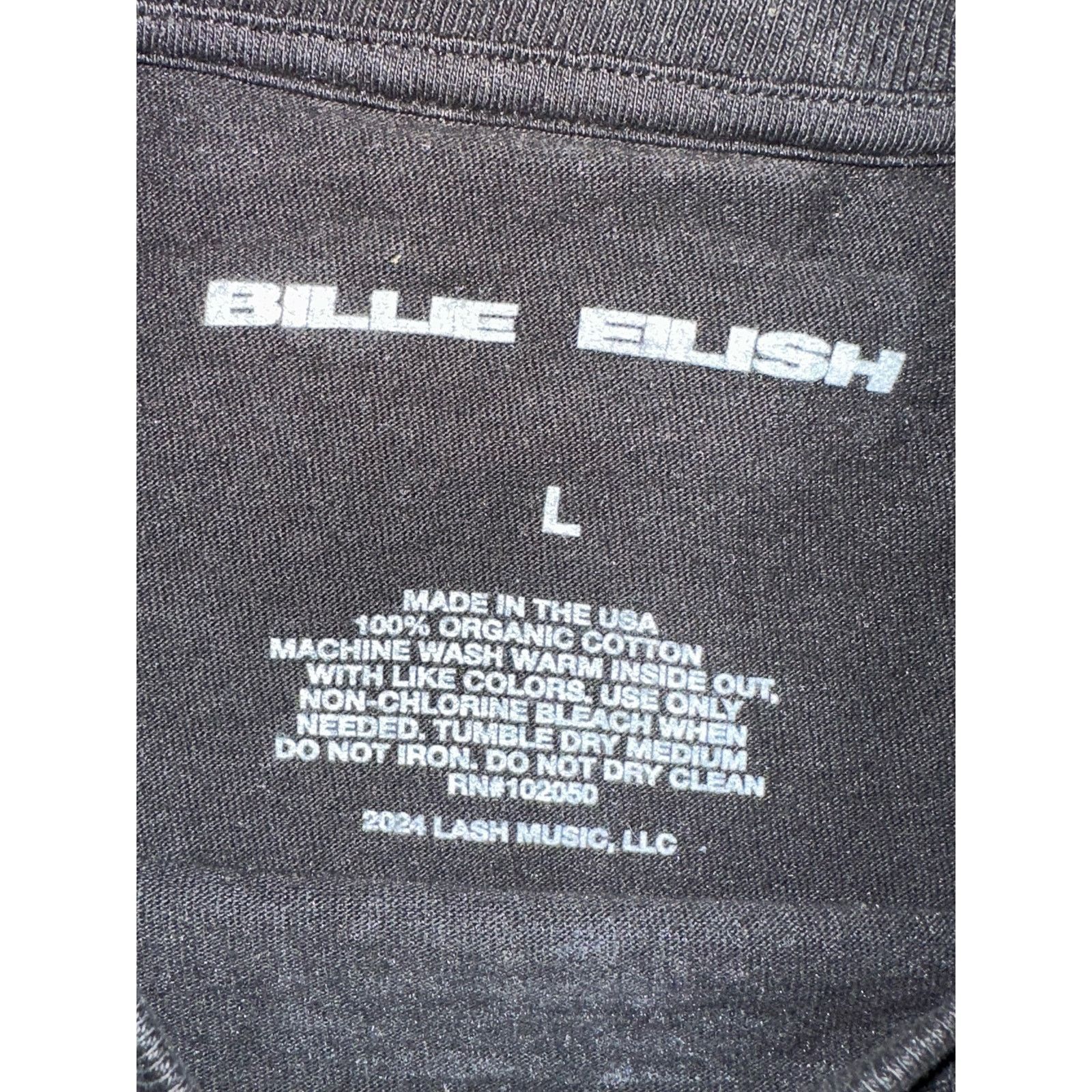 Billie Eilish Billie Eilish - HMHAS Exclusive Shirt - Listening Party Size US L / EU 52-54 / 3 - 2 Thumbnail