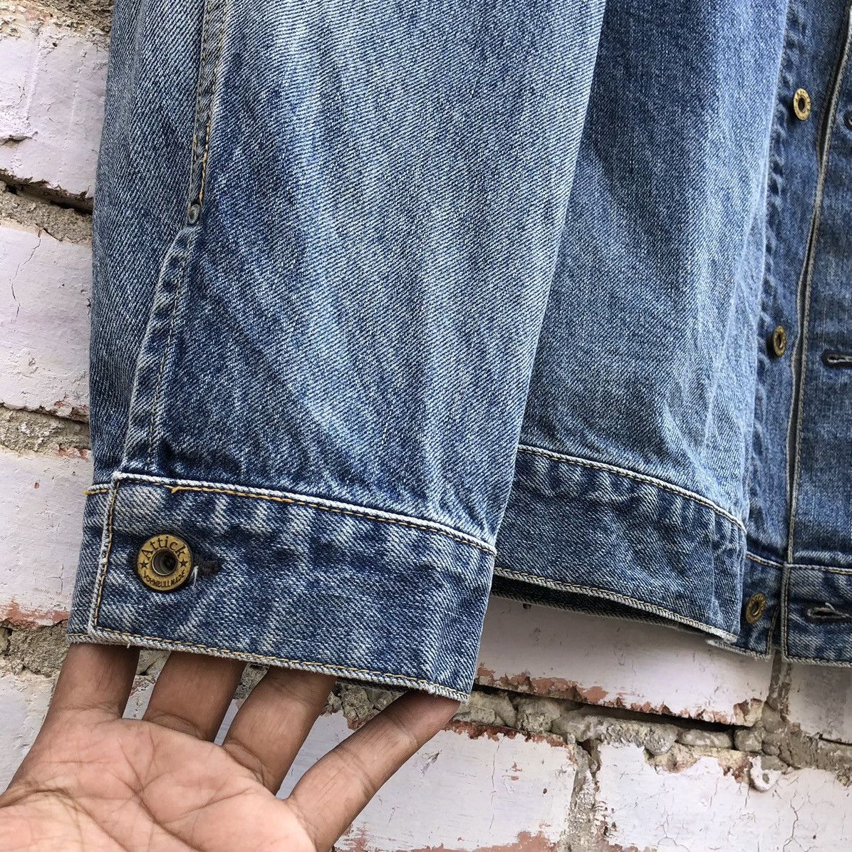Johnbull Attick by Johnbull Type 1 Denim Jacket Made In Japan Size US L / EU 52-54 / 3 - 12 Thumbnail