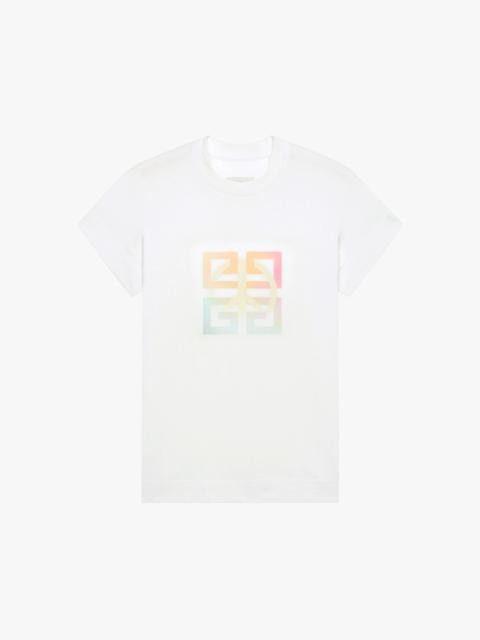 Givenchy o1w1db10325 Fitted Short Sleeve T-Shirt in White Size XXS / US 00 / IT 34 - 1 Thumbnail