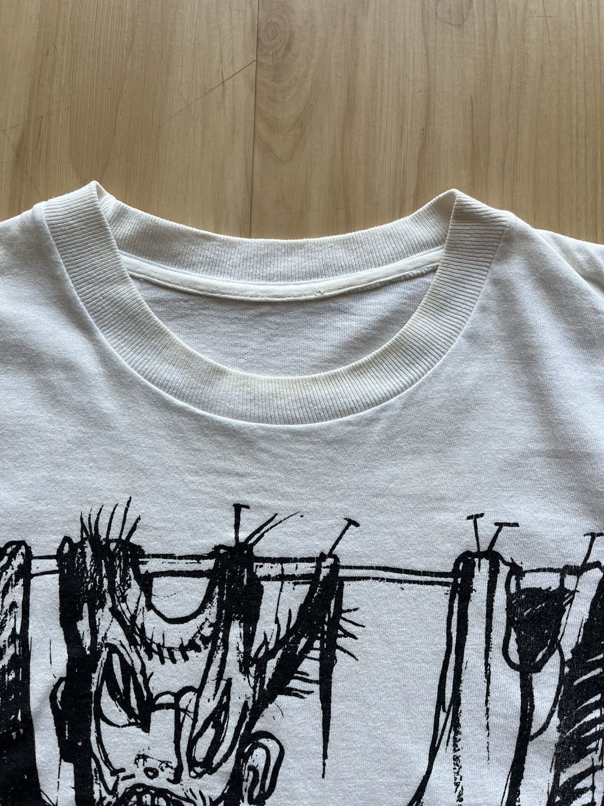 Vintage vintage 90s clive barker frankenstein t shirt Size US XL / EU 56 / 4 - 5 Thumbnail