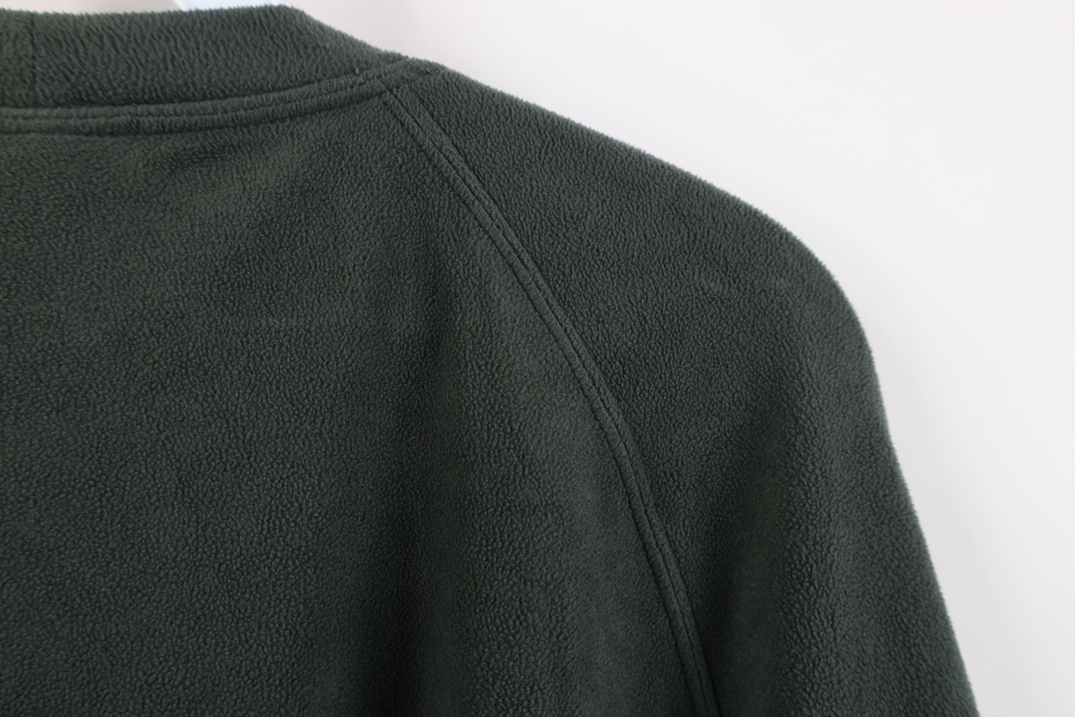 Columbia Vintage Columbia Spell Out Fleece Crewneck Sweater Green Size US XXL / EU 58 / 5 - 11 Thumbnail