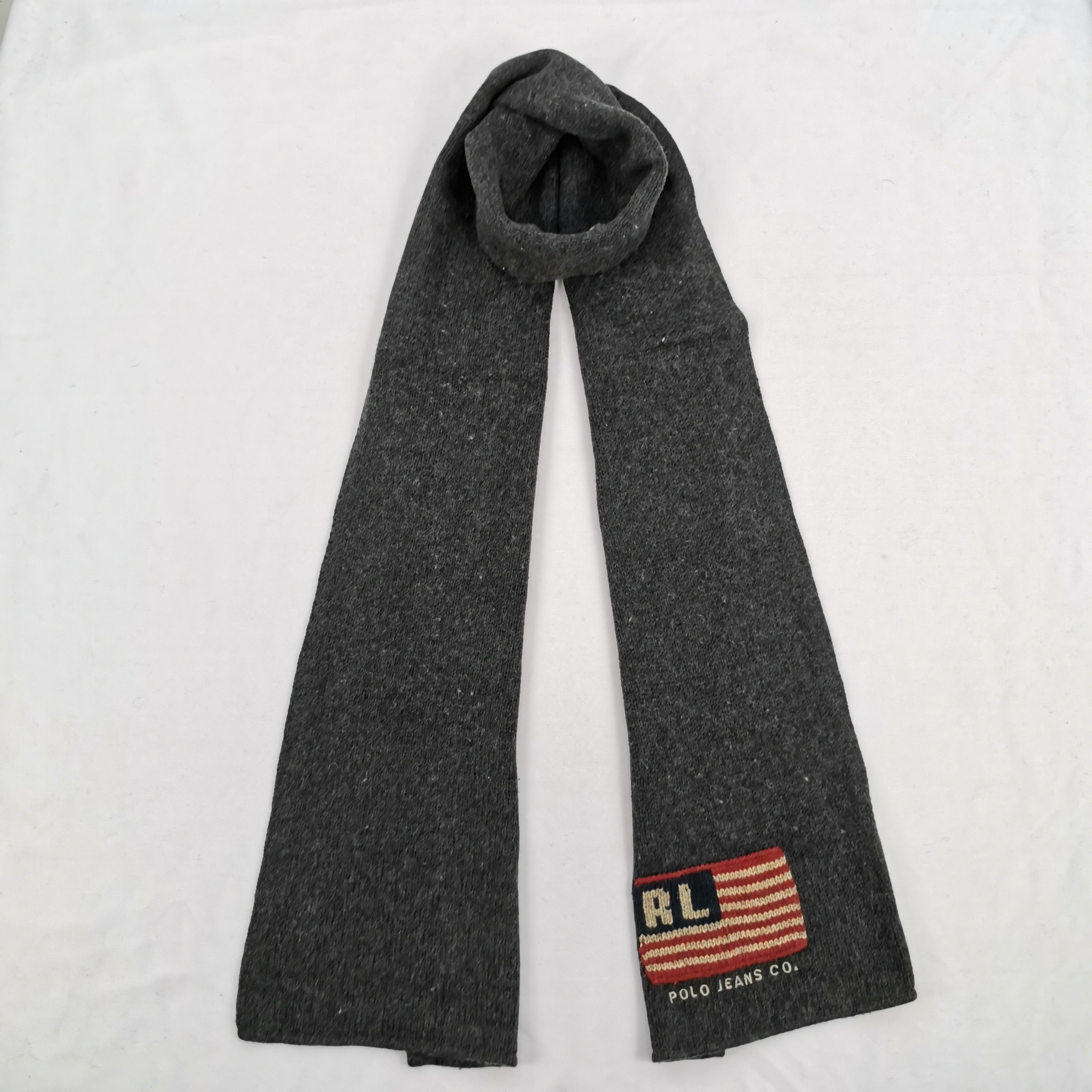 Polo Ralph Lauren Vintage Polo Ralph Lauren Scarf Muffler Wool Scarves Size ONE SIZE - 1 Thumbnail