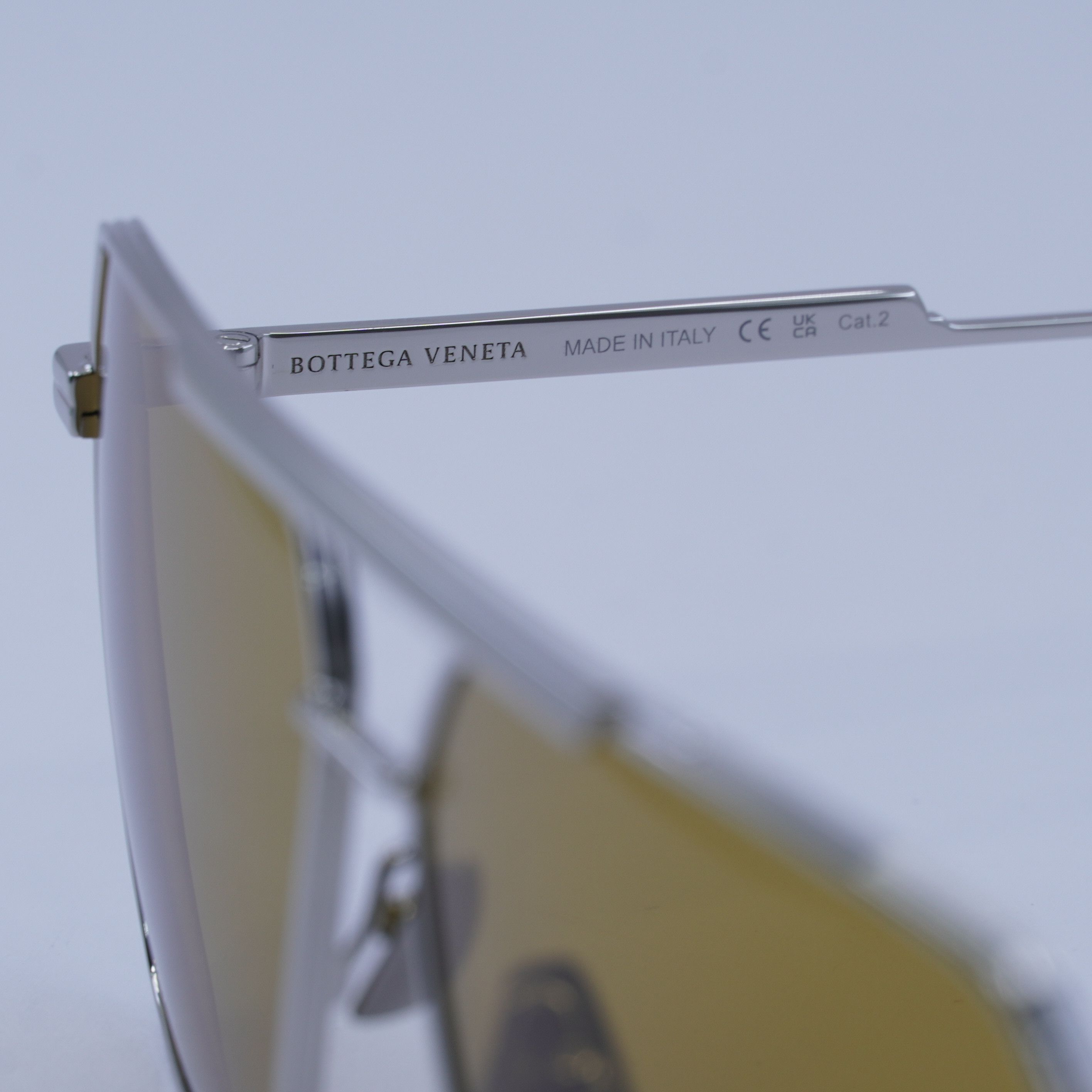 Bottega Veneta 🕶️ New Bottega Veneta BV1012S 007 Sunglasses - Silver Frame Size ONE SIZE - 8 Thumbnail
