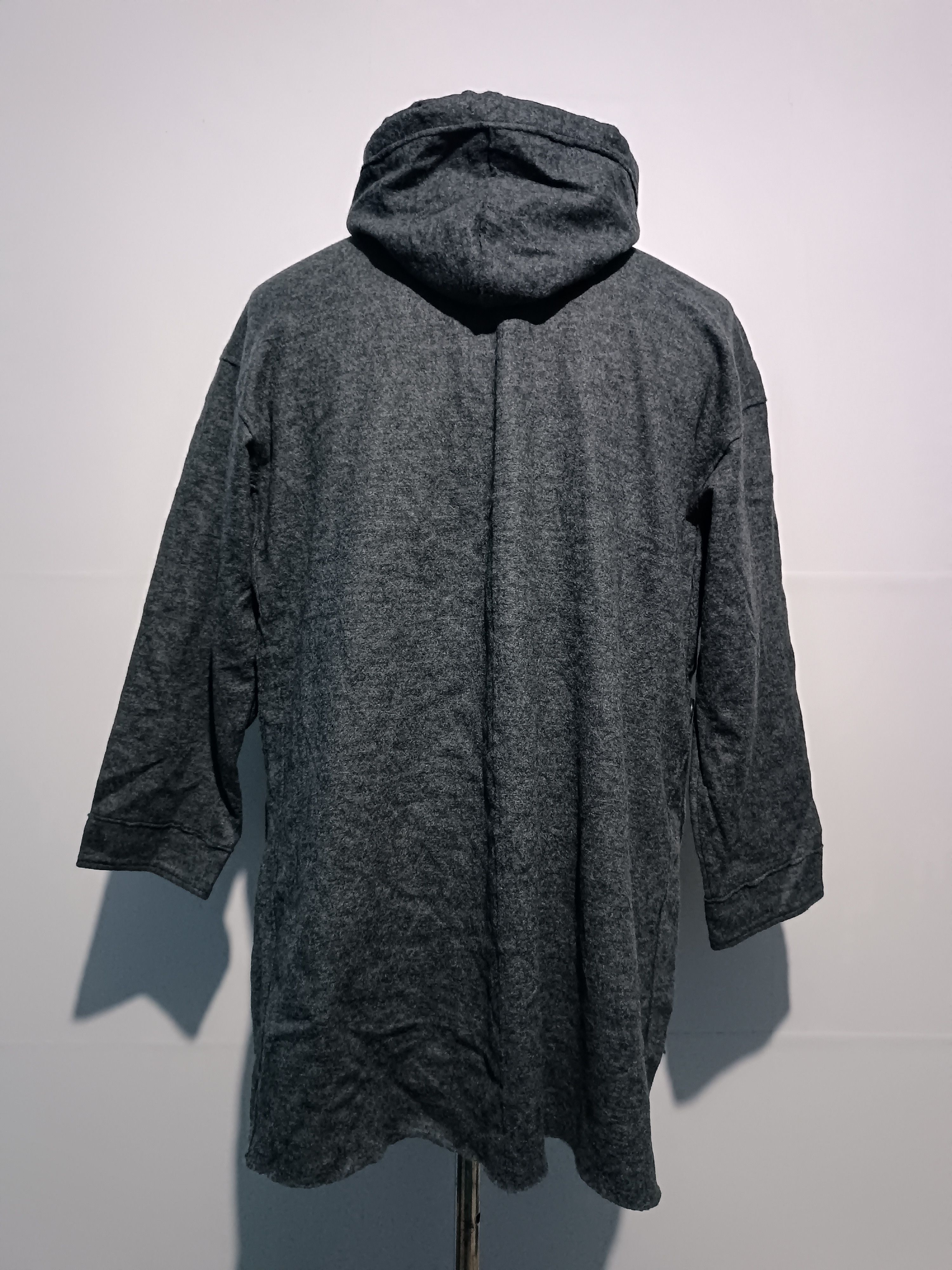 Japanese Brand Asymmetrical Hoodie 3/4 Sleeve Gray Size US L / EU 52-54 / 3 - 4 Thumbnail