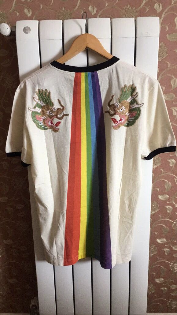 Gucci Gucci Flying saucer T-shirt short-sleeved polo shirt 2501-N Size US L / EU 52-54 / 3 - 2 Thumbnail