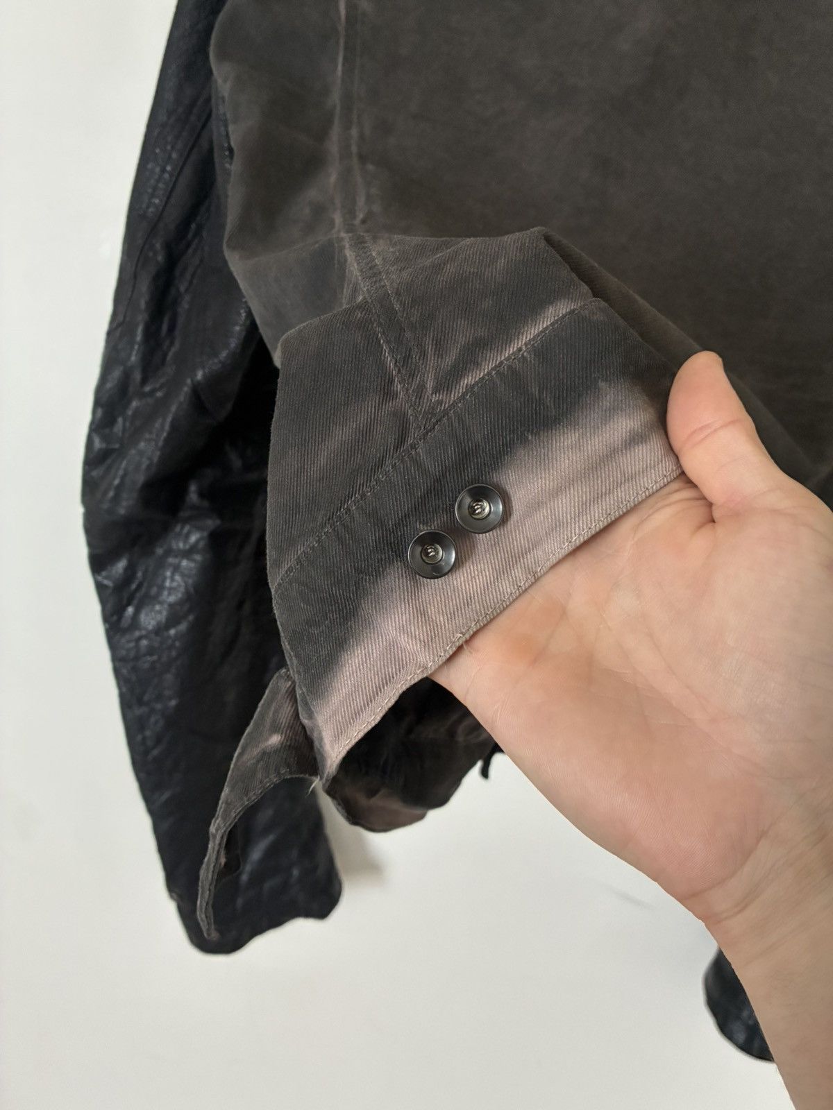Rick Owens Rick Owens DRKSHDW FW11 Hybrid Trucker Jacket Size US L / EU 52-54 / 3 - 9 Thumbnail