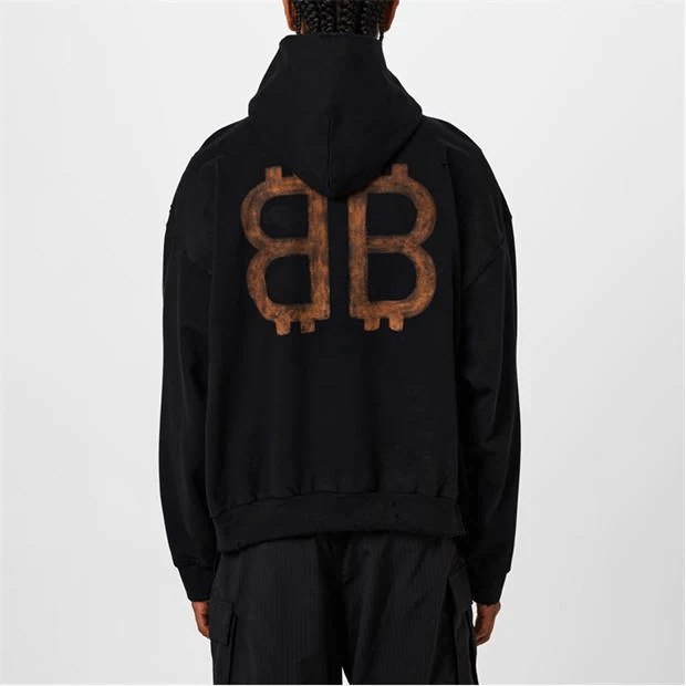 Balenciaga Crypto Hoodie Size US M / EU 48-50 / 2 - 3 Thumbnail