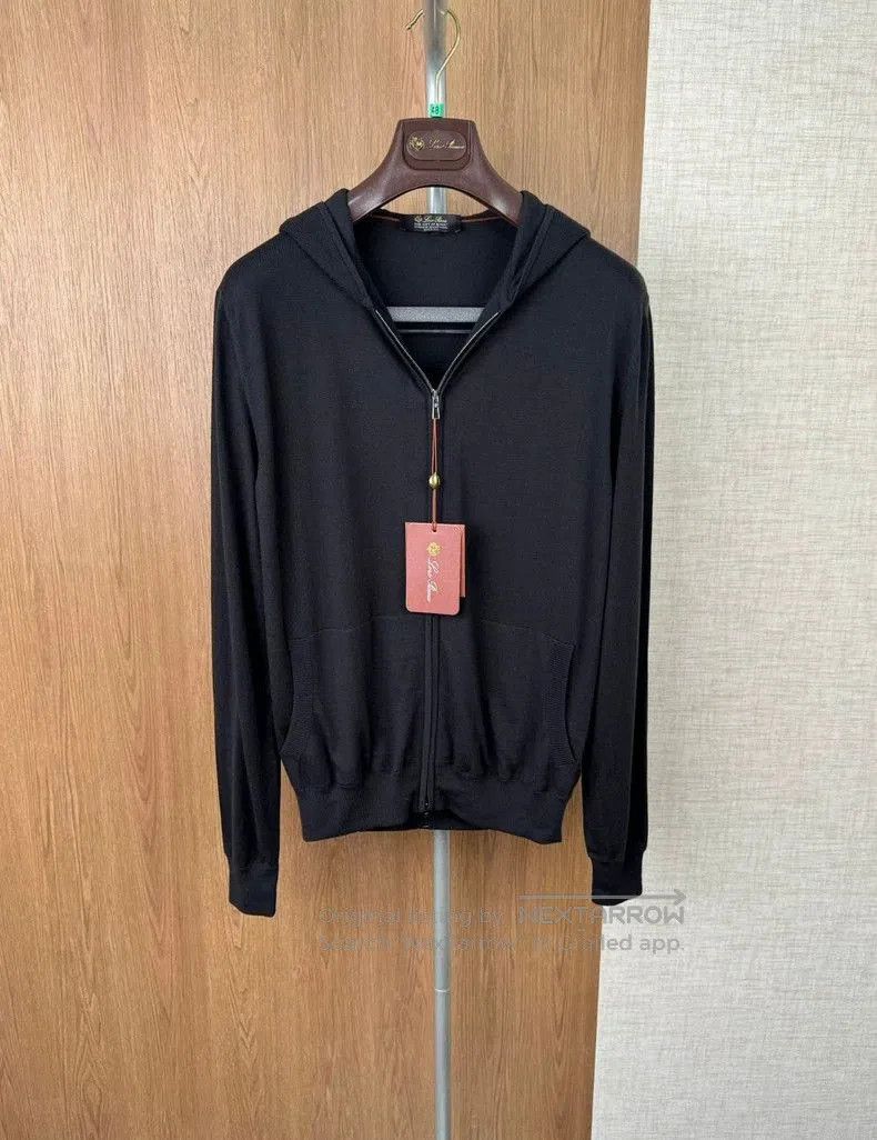 Loro Piana Loro Piana Hooded Knit Wool Jacket. Size US S / EU 44-46 / 1 - 1 Thumbnail
