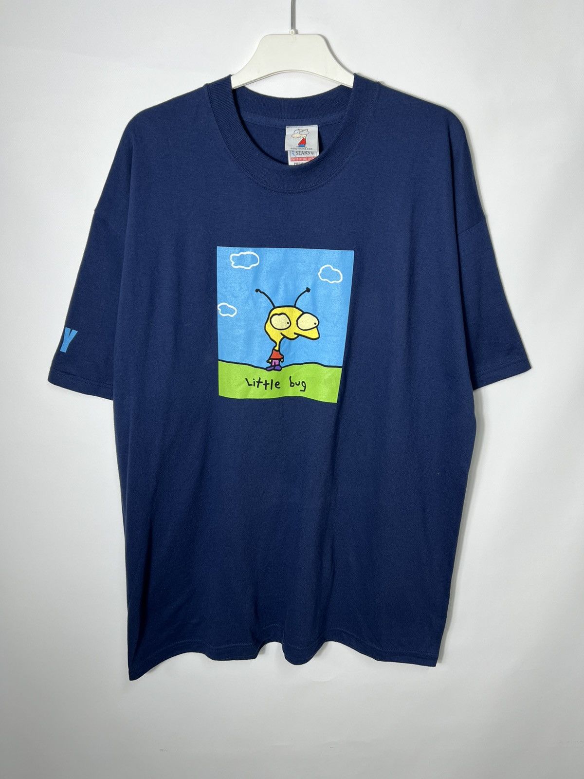Band Tees Vintage Rare Band Rock Moby Little Bug Promo T-shirt 90s Size US XL / EU 56 / 4 - 1 Thumbnail