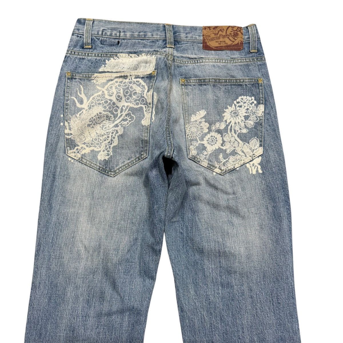 Japanese Brand Japanese Brand NAMITATSU Denim Dragon Jeans Size US 32 / EU 48 - 9 Thumbnail