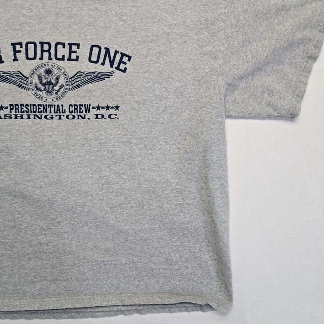 Vintage Vintage Air Force One Presidential Crew 2XL Gray Tee Size US XXL / EU 58 / 5 - 3 Thumbnail