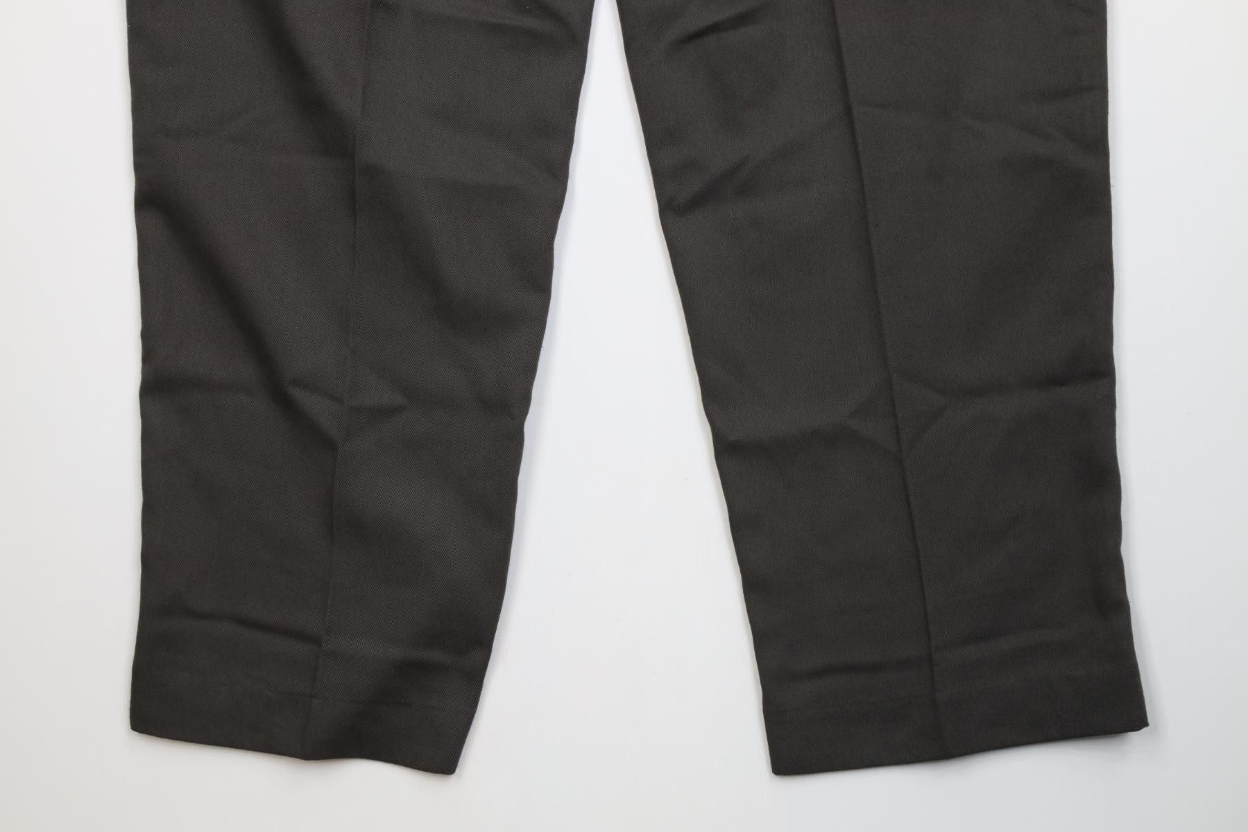 Vintage Vintage 90s Streetwear Gabardine Blend Knit Chino Pants Gray Size US 34 / EU 50 - 14 Thumbnail
