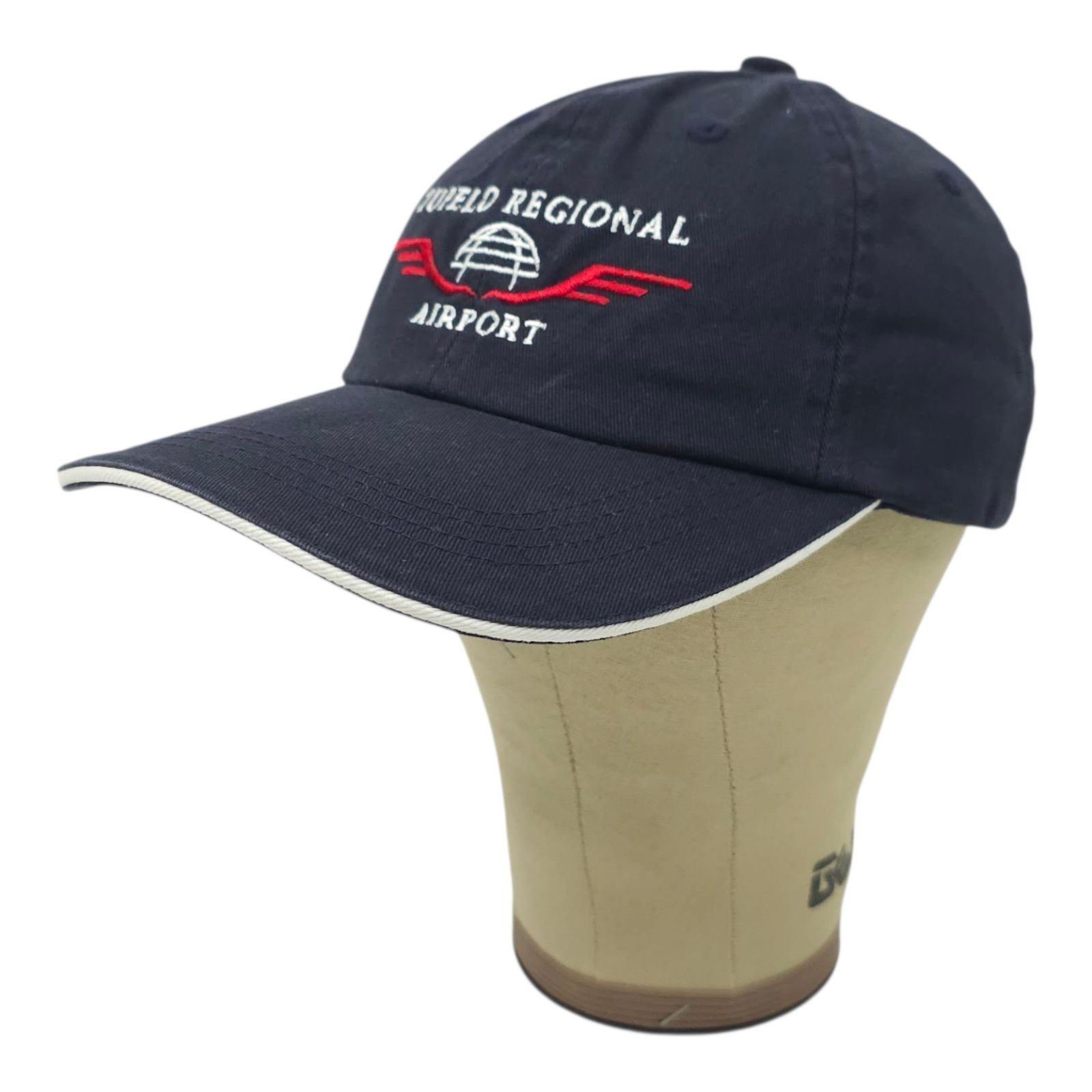 Port Authority Tupelo Regional Airport Strapback Cap Embroidered Logo Hat Size ONE SIZE - 2 Thumbnail