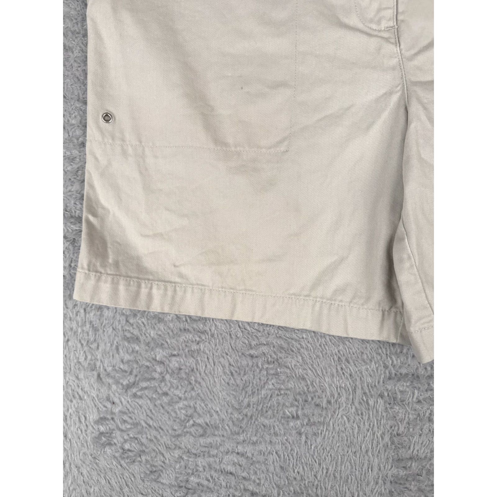 Ralph Lauren Lauren Ralph Lauren Shorts Women 8 Beige 100% Cotton Twill High Rise Hiking Outdoor Women Size 30" / US 8 / IT 44 - 4 Thumbnail