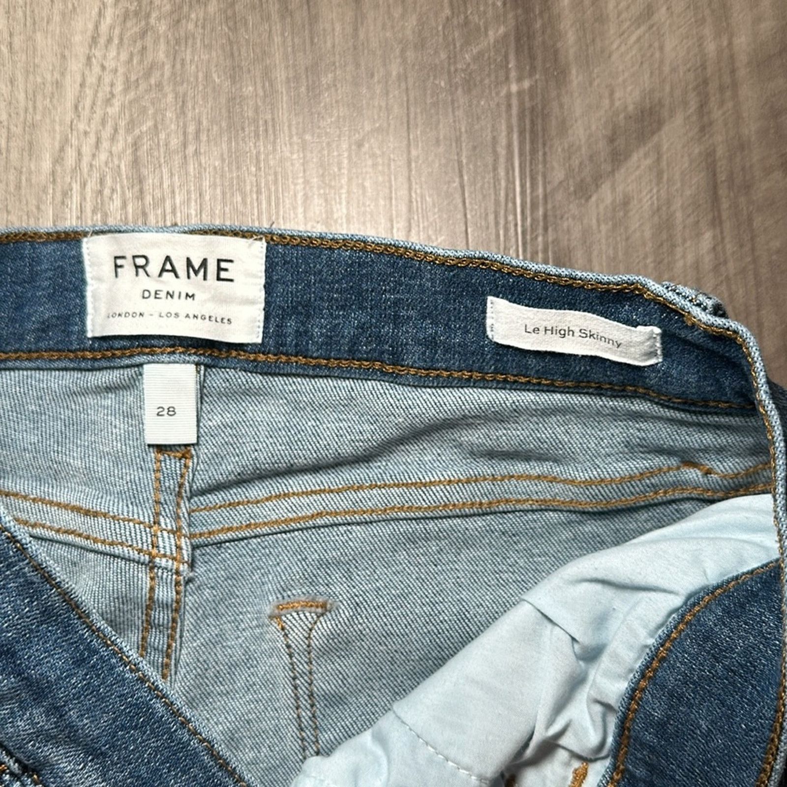Other Frame Denim Le High Skinny Jeans - 28 Size 28" / US 6 / IT 42 - 8 Thumbnail