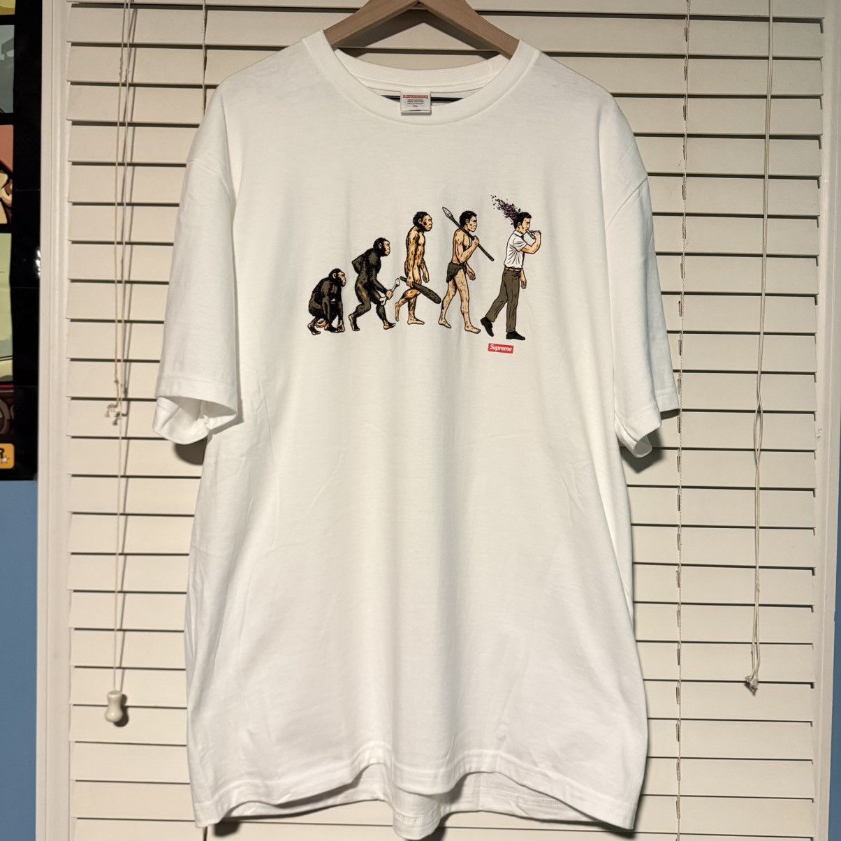 Supreme SS 26 SUPREME SEAN CLIVER EVOLUTION GRAPHIC TEE GRUNGE ERD Size US XL / EU 56 / 4 - 2 Thumbnail