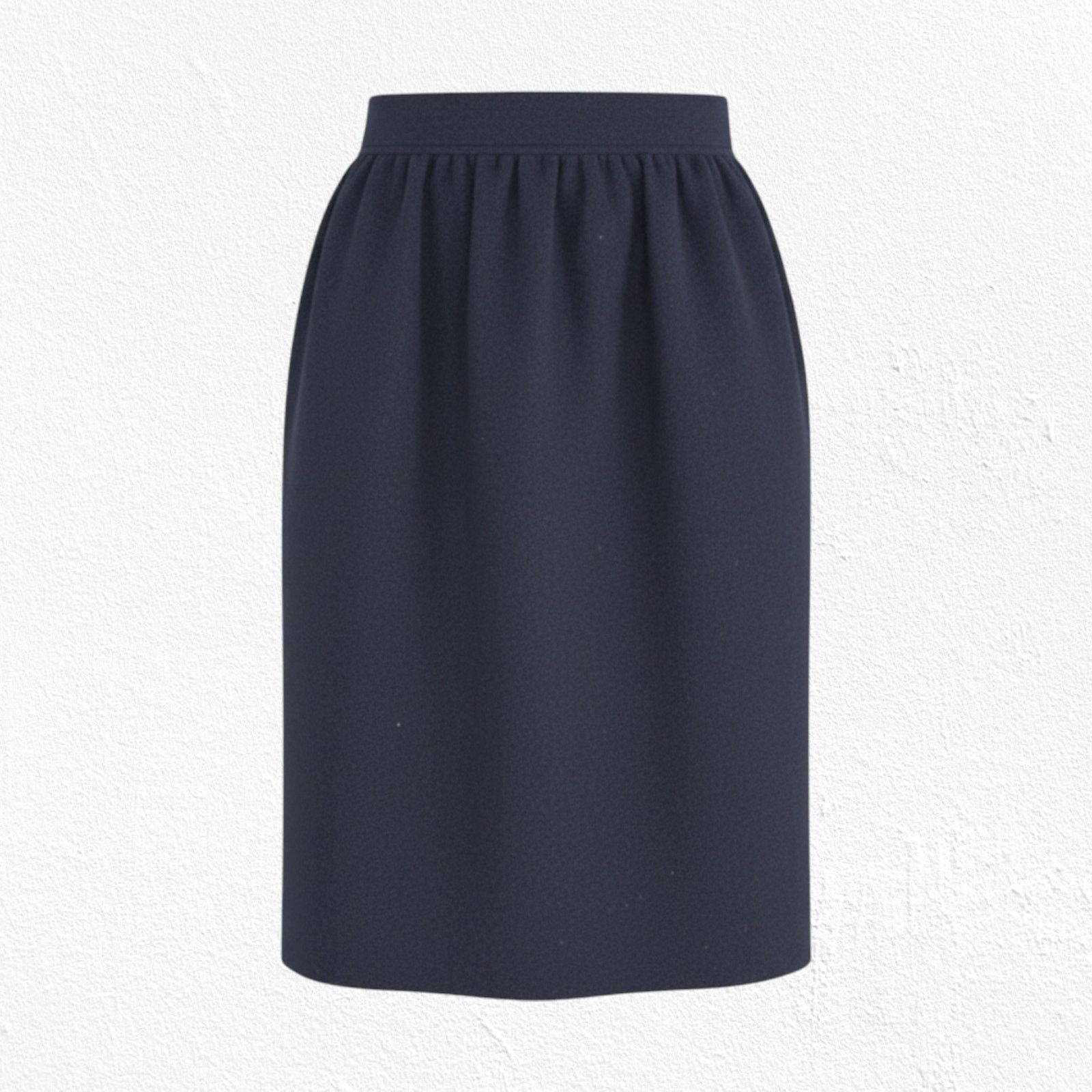 Other Y2K Ter Et Bantine Black Wool High Waisted Skirt Size 6 Size 28" / US 6 / IT 42 - 1 Thumbnail