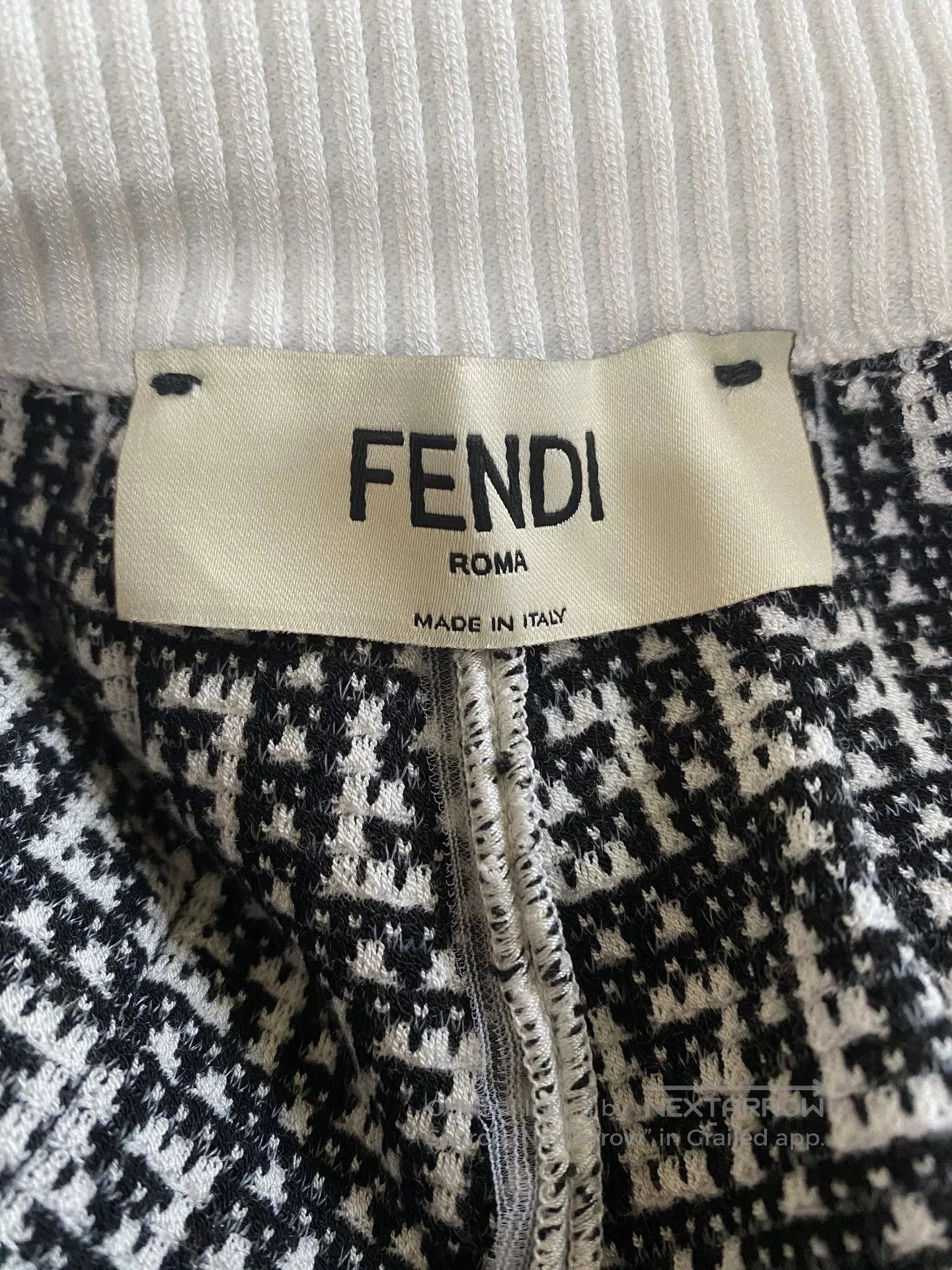 Fendi Fendi Classic Logo Wide-Leg Pants. Size US 38 / EU 54 - 4 Thumbnail