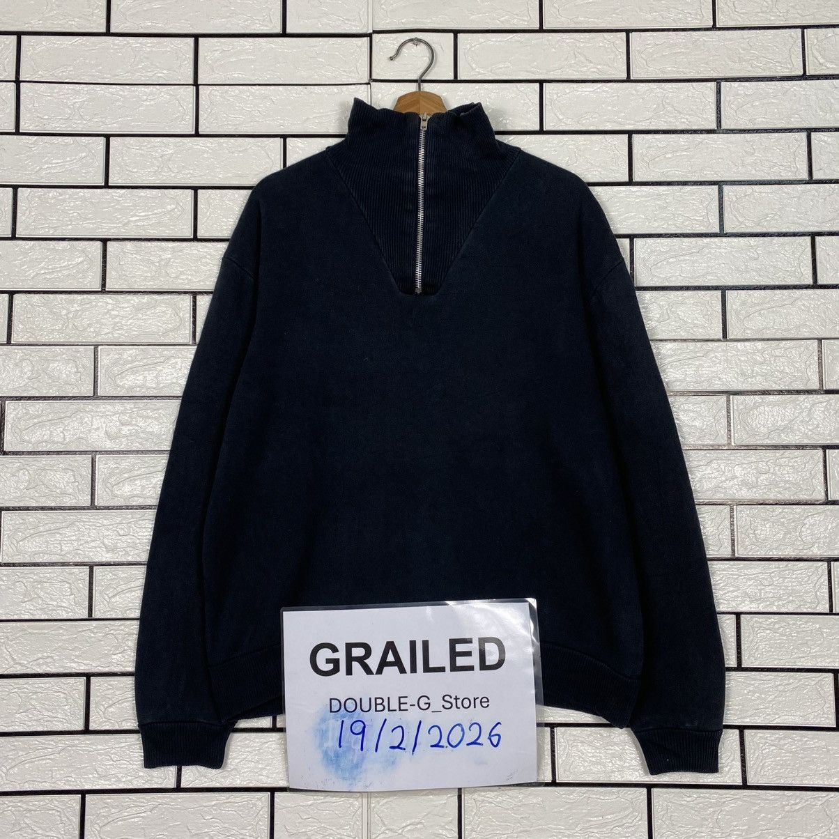 agnes b. 📌Vintage Half Zipper Collar Sweatshirt Agnes B. Size US M / EU 48-50 / 2 - 1 Thumbnail