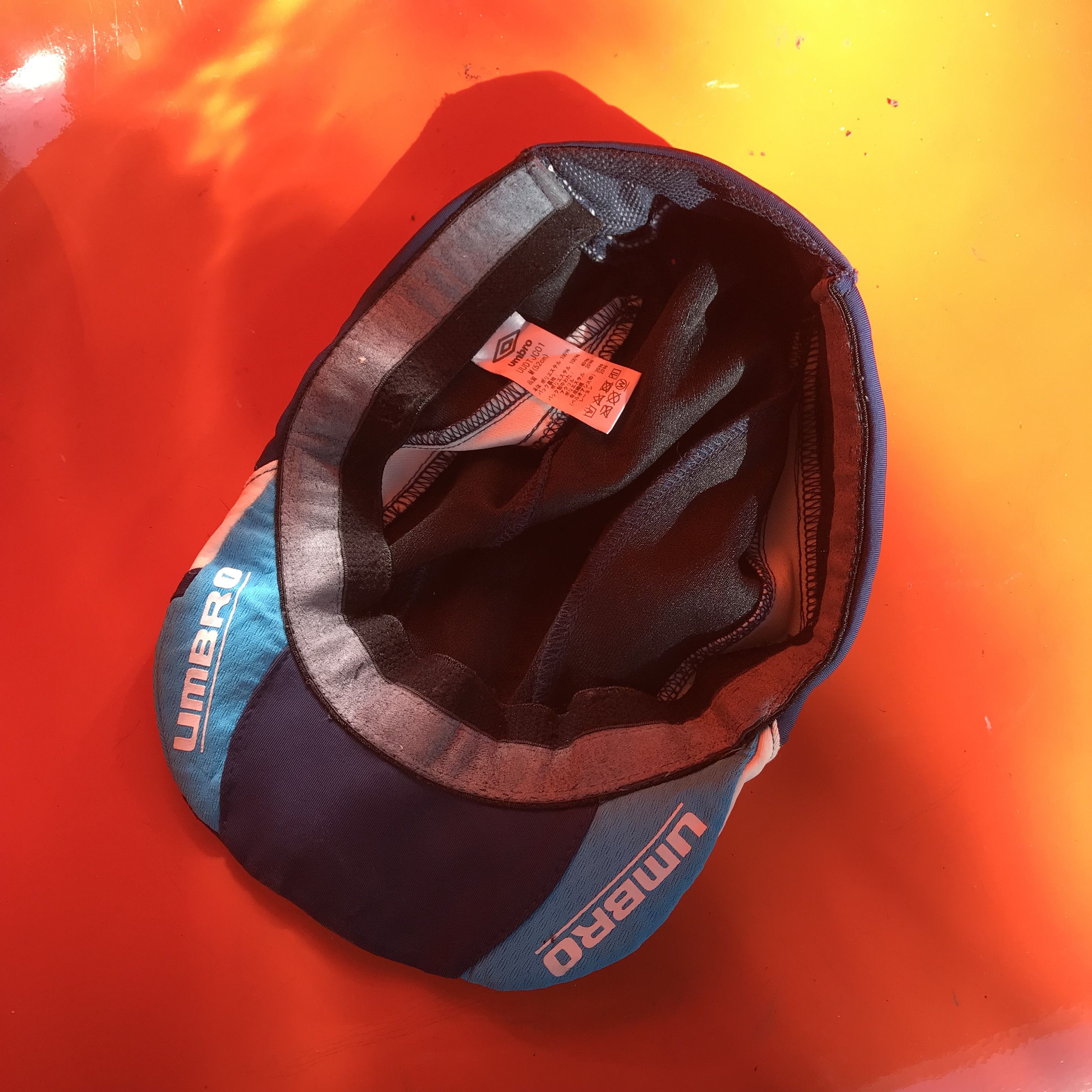 Umbro Umbro sport Bike Bicycle ratrace cap Nylon versatile Size ONE SIZE - 7 Thumbnail