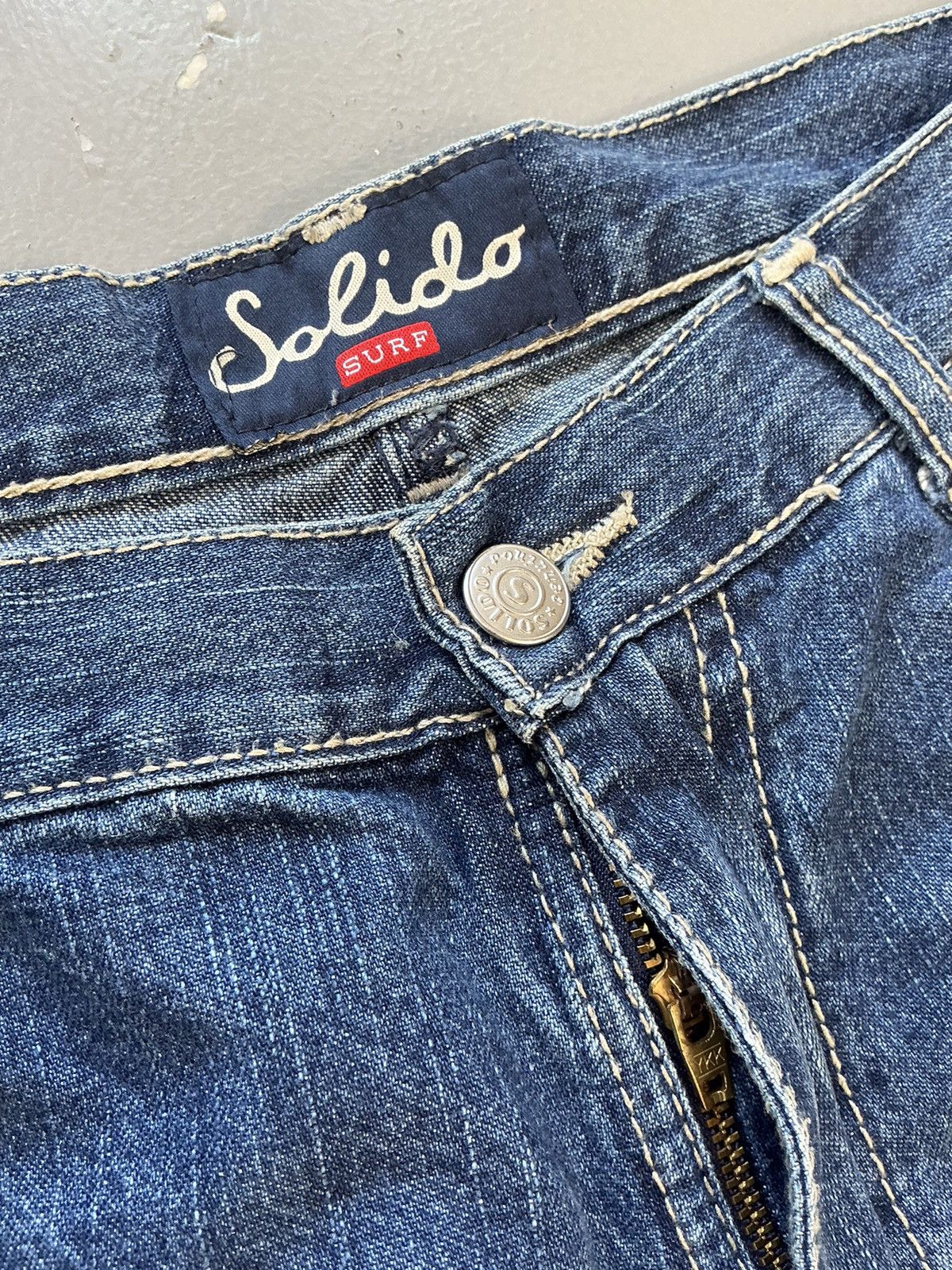 JNCO × Southpole × Vintage Vintage solido baggy fit SpellOut big pocket denim Size US 31 - 6 Thumbnail