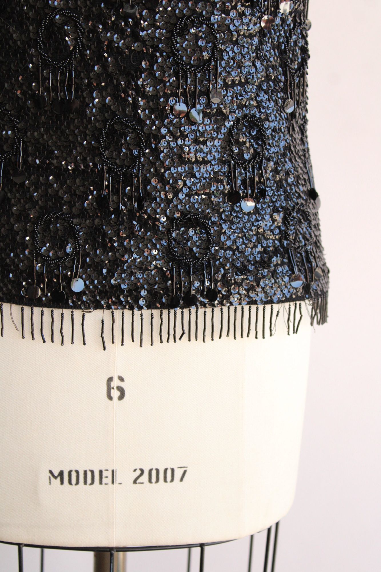 Vintage Vintage 1960s Womens Top, Forecast Shops Beaded and Sequined Size M / US 6-8 / IT 42-44 - 3 Thumbnail