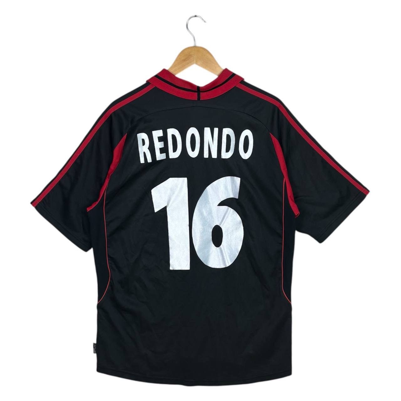 Adidas ADIDAS AC MILAN 00-01 REDONDO 16 OPEL JERSEY KIT Size US XL / EU 56 / 4 - 2 Thumbnail
