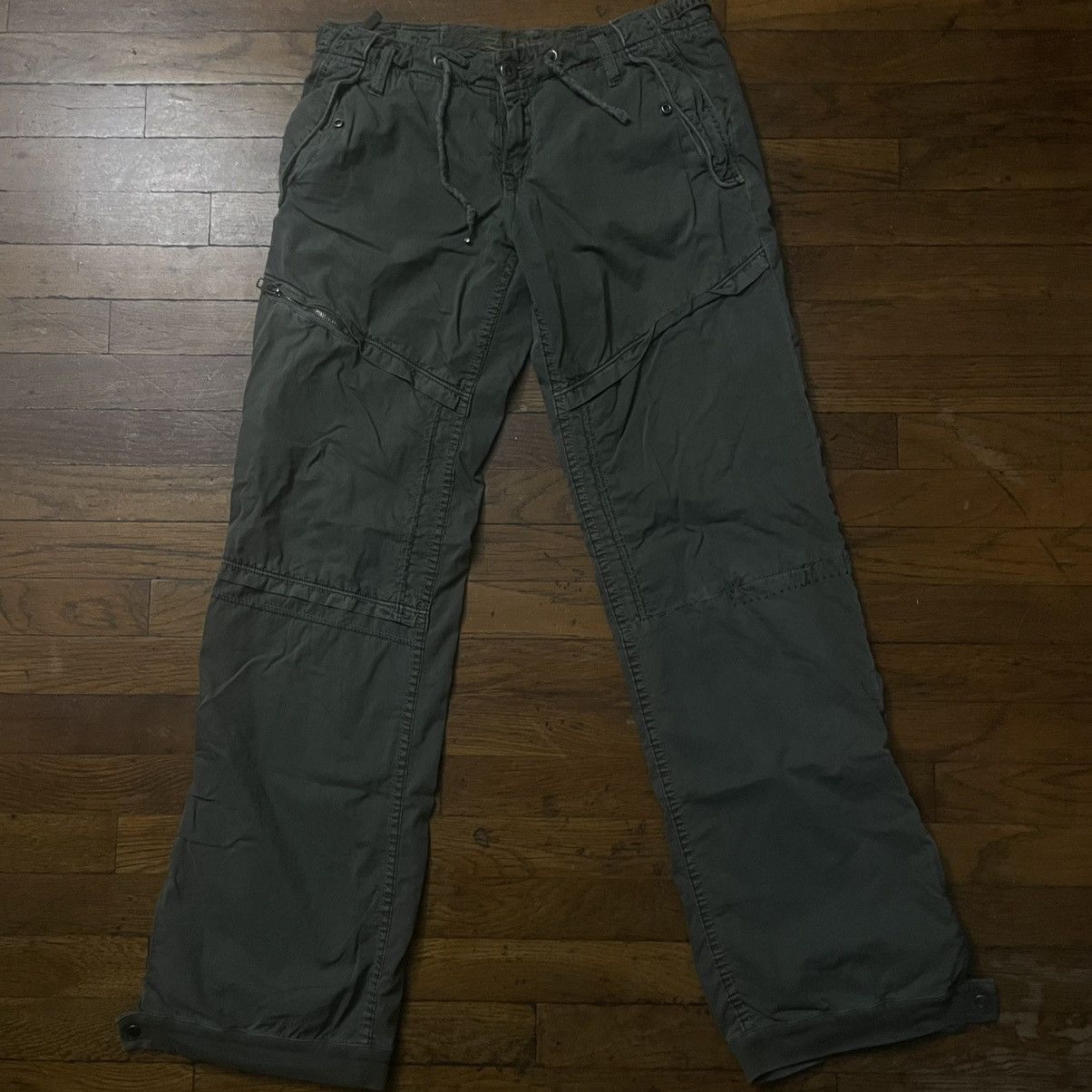 image of Vintage Japanese Pants in Olive Green, Men's (Size 30)