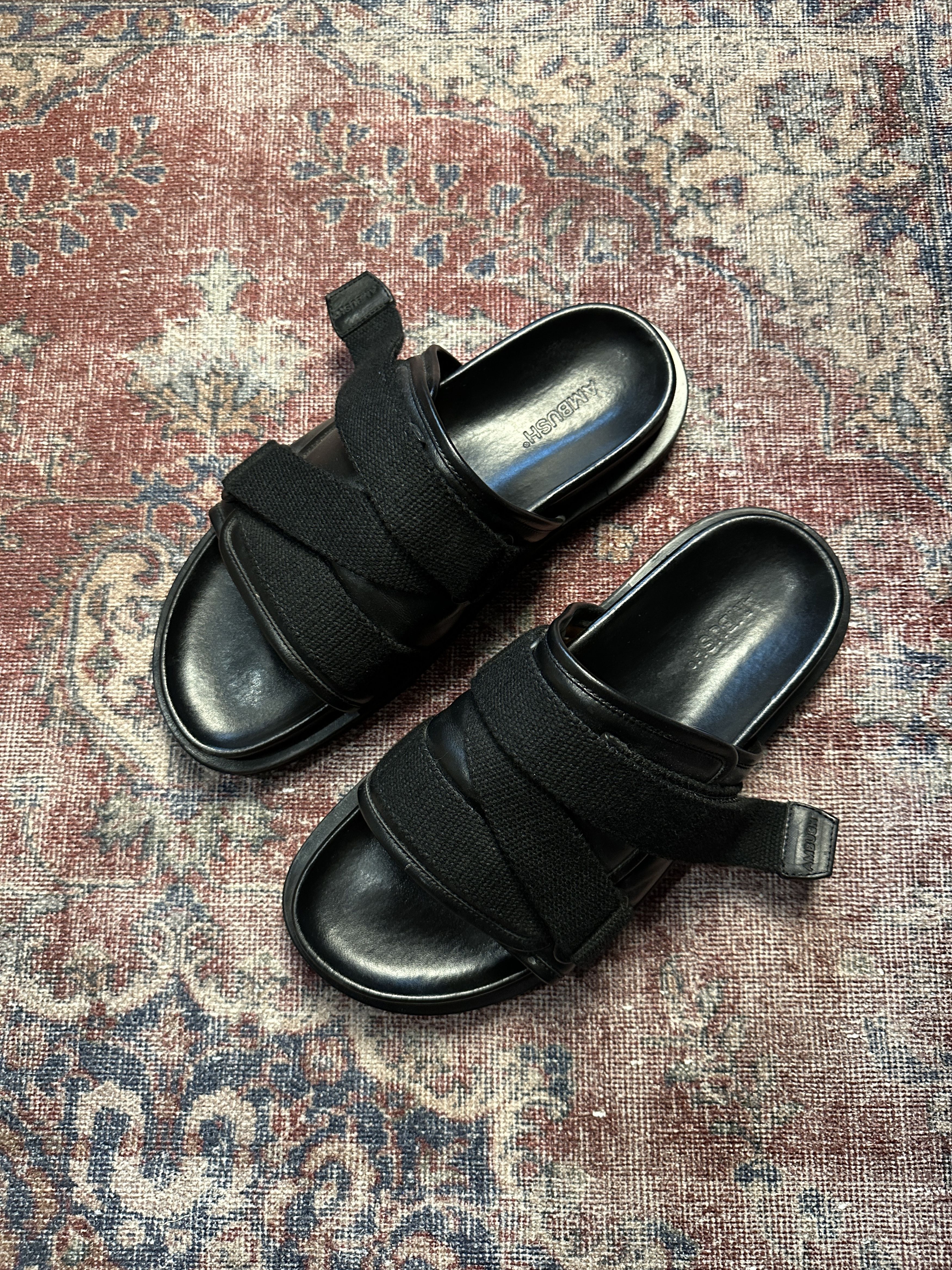 Ambush Design Ambush Padded Leather Sandals Size US 10 / EU 43 - 5 Thumbnail
