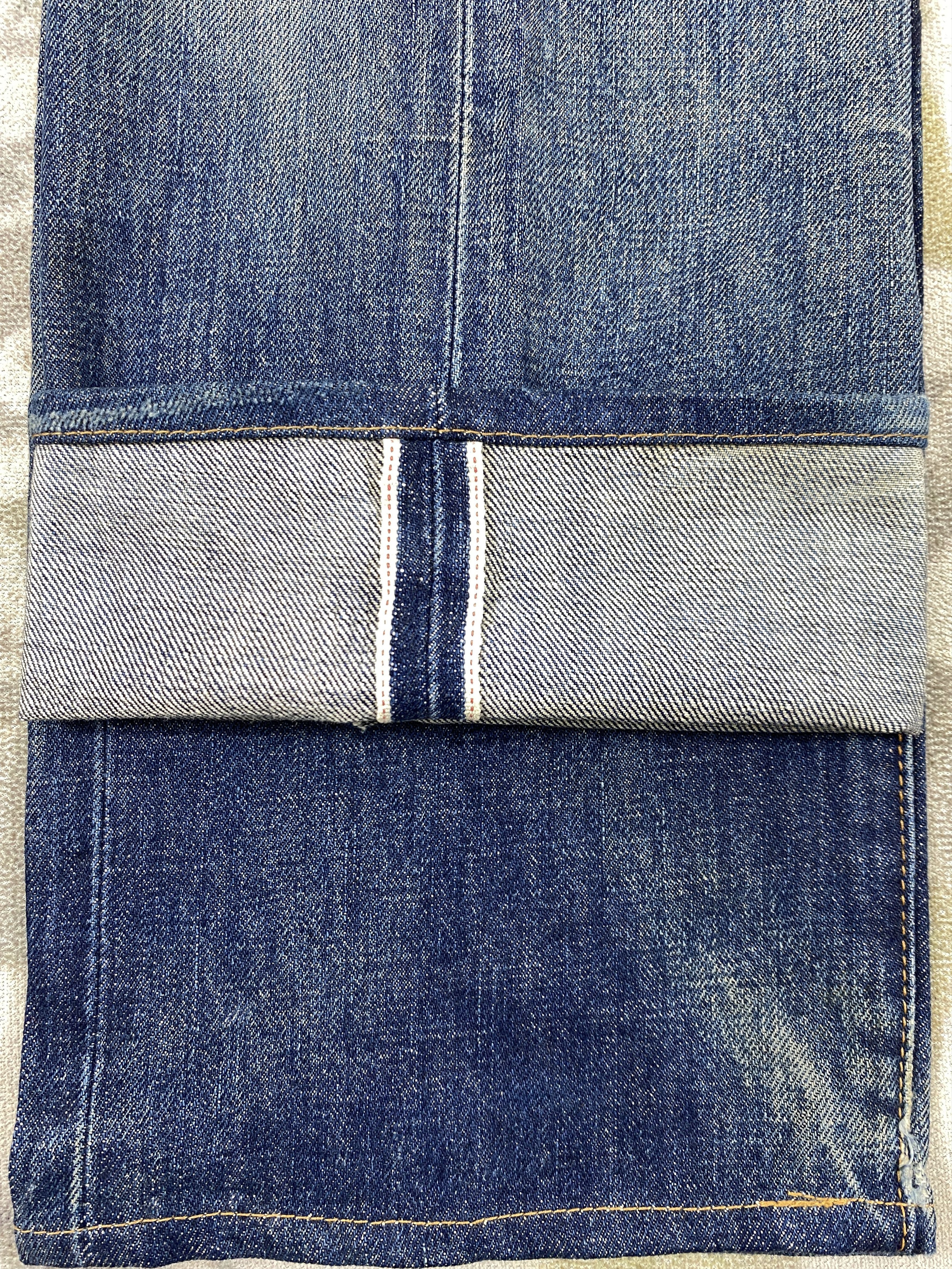 Kapital Vintage Redline Levi's 502 Big E kapital style Jeans 28x27.5 Size US 28 / EU 44 - 3 Thumbnail