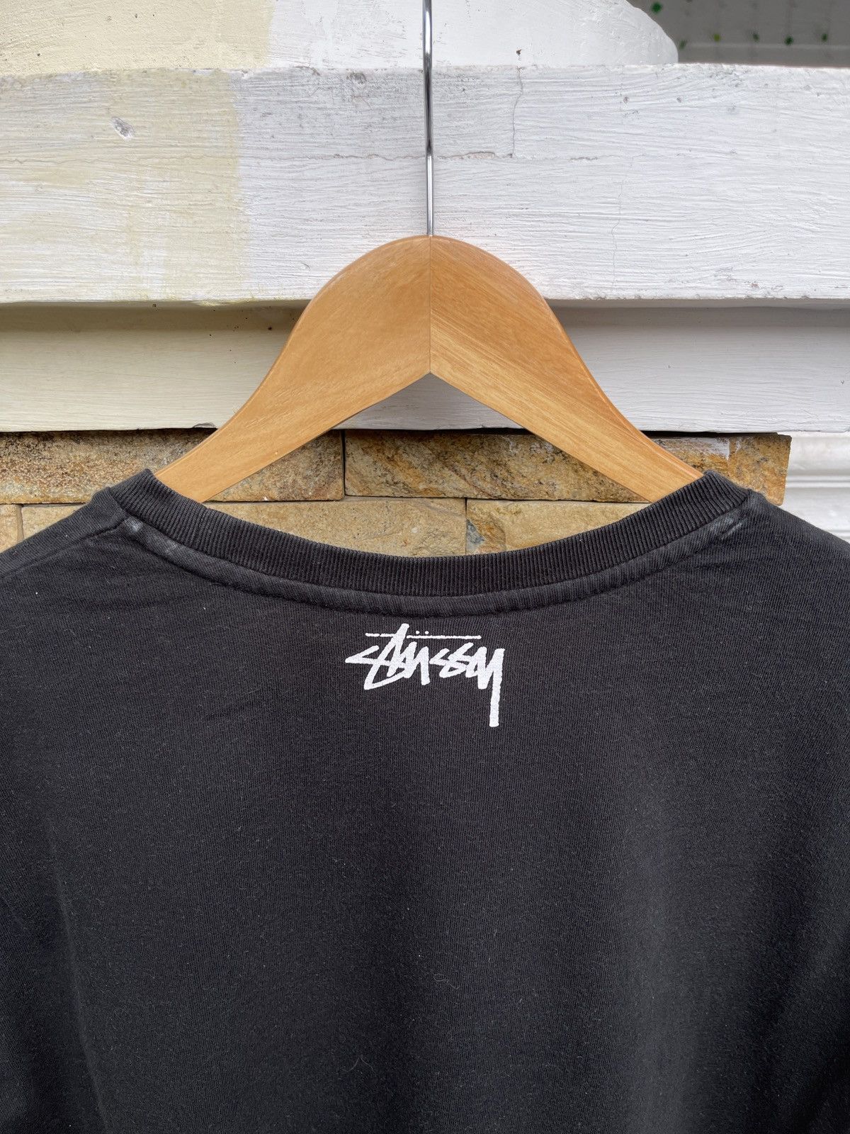 Stussy Rare🔥Vintage STUSSY Since 1980 T Black Tee Size US L / EU 52-54 / 3 - 4 Thumbnail