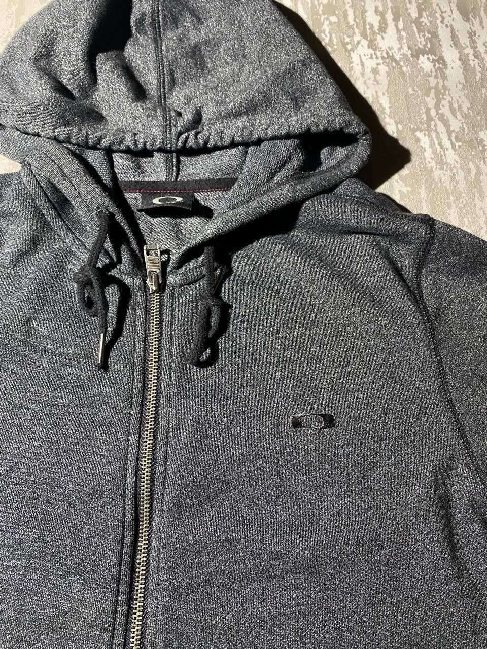 Oakley × Vintage Oakley Zip-Hoodie Men’s Medium Gray Size US S / EU 44-46 / 1 - 4 Thumbnail